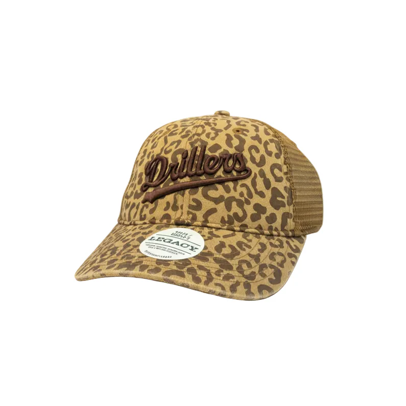 Tulsa Drillers Ladies Cheetah Adjustable Cap