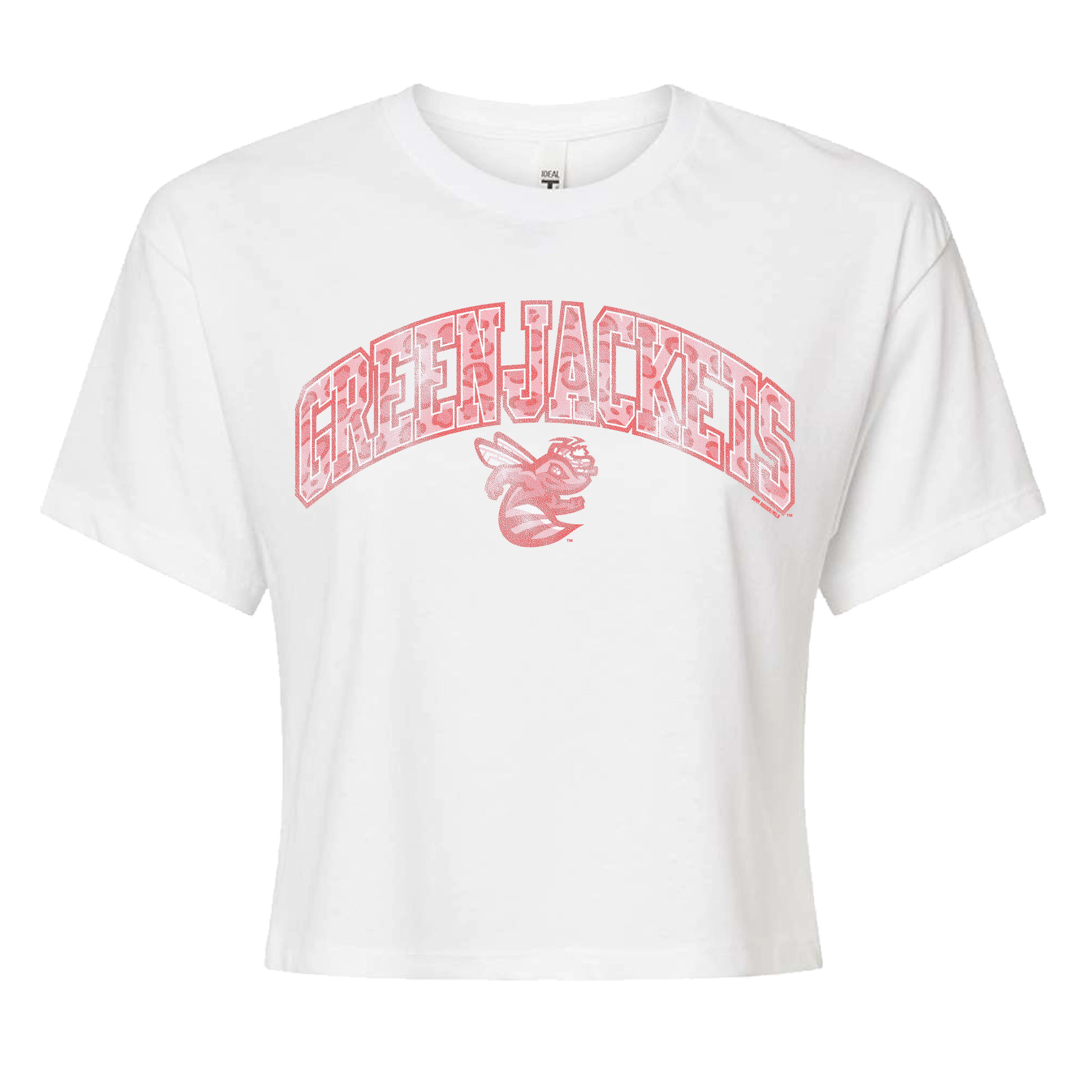 Augusta GreenJackets Ladies Crop Tee