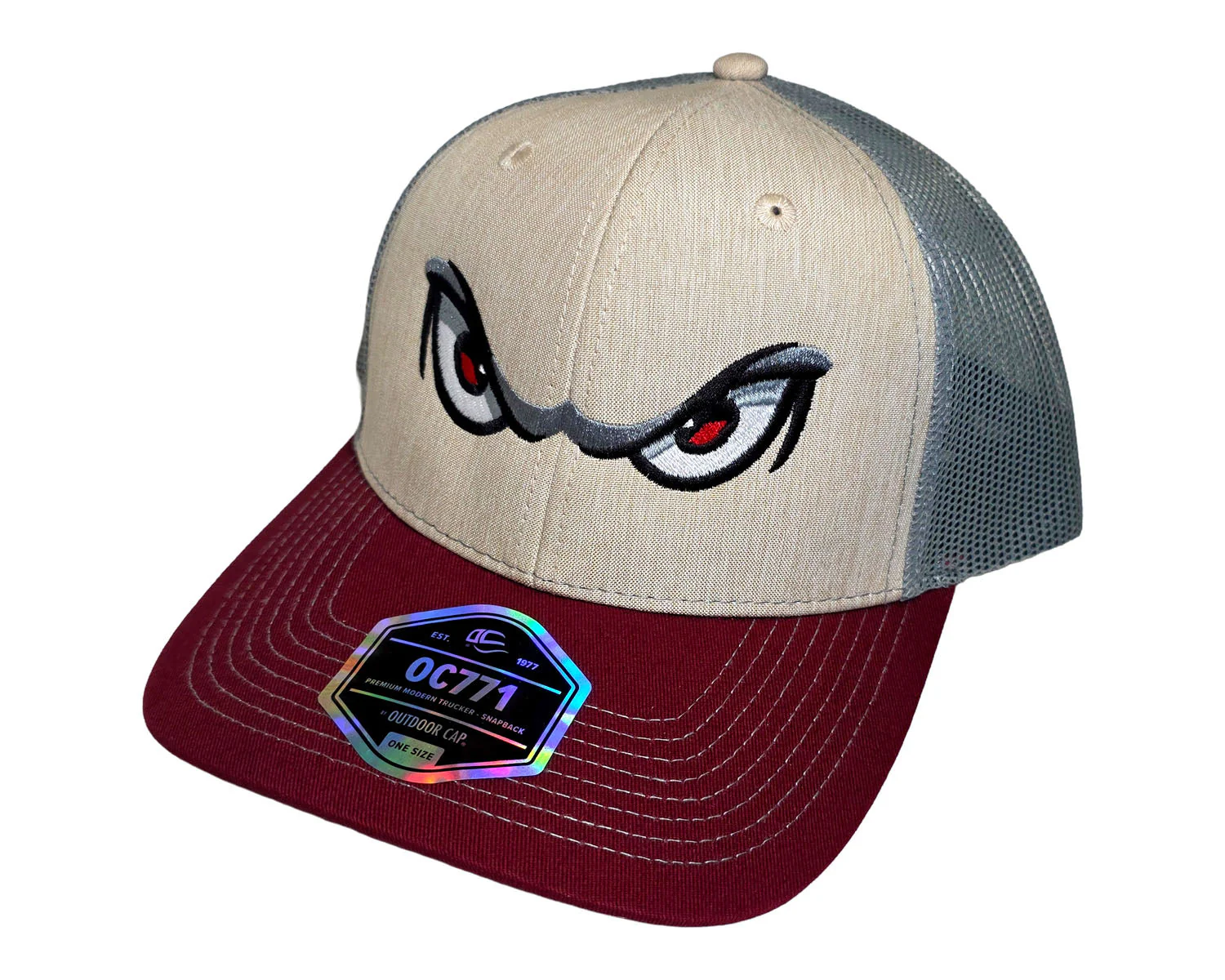 Lake Elsinore Storm Maroon & Stone Adjustable Cap