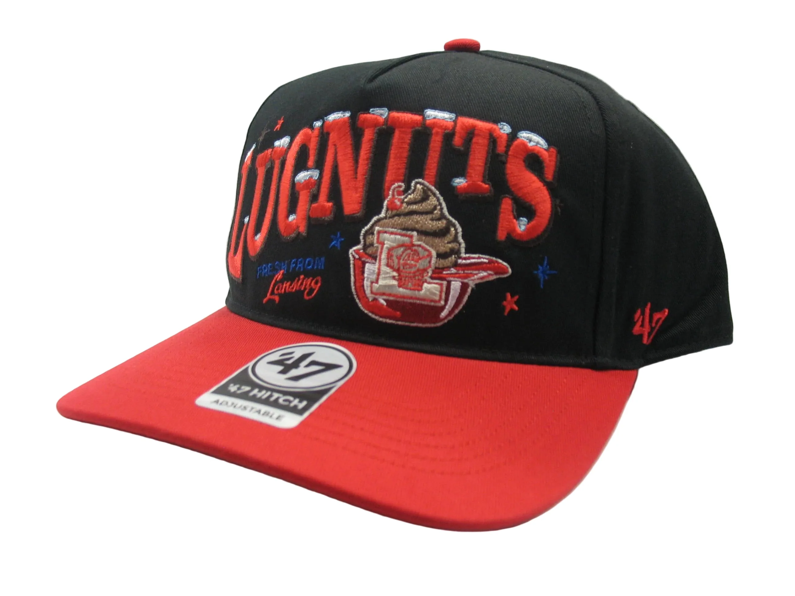 Lansing Lugnuts '47 Brand Hitch Ice Cream Parlor Adjustable Hat - Image 2