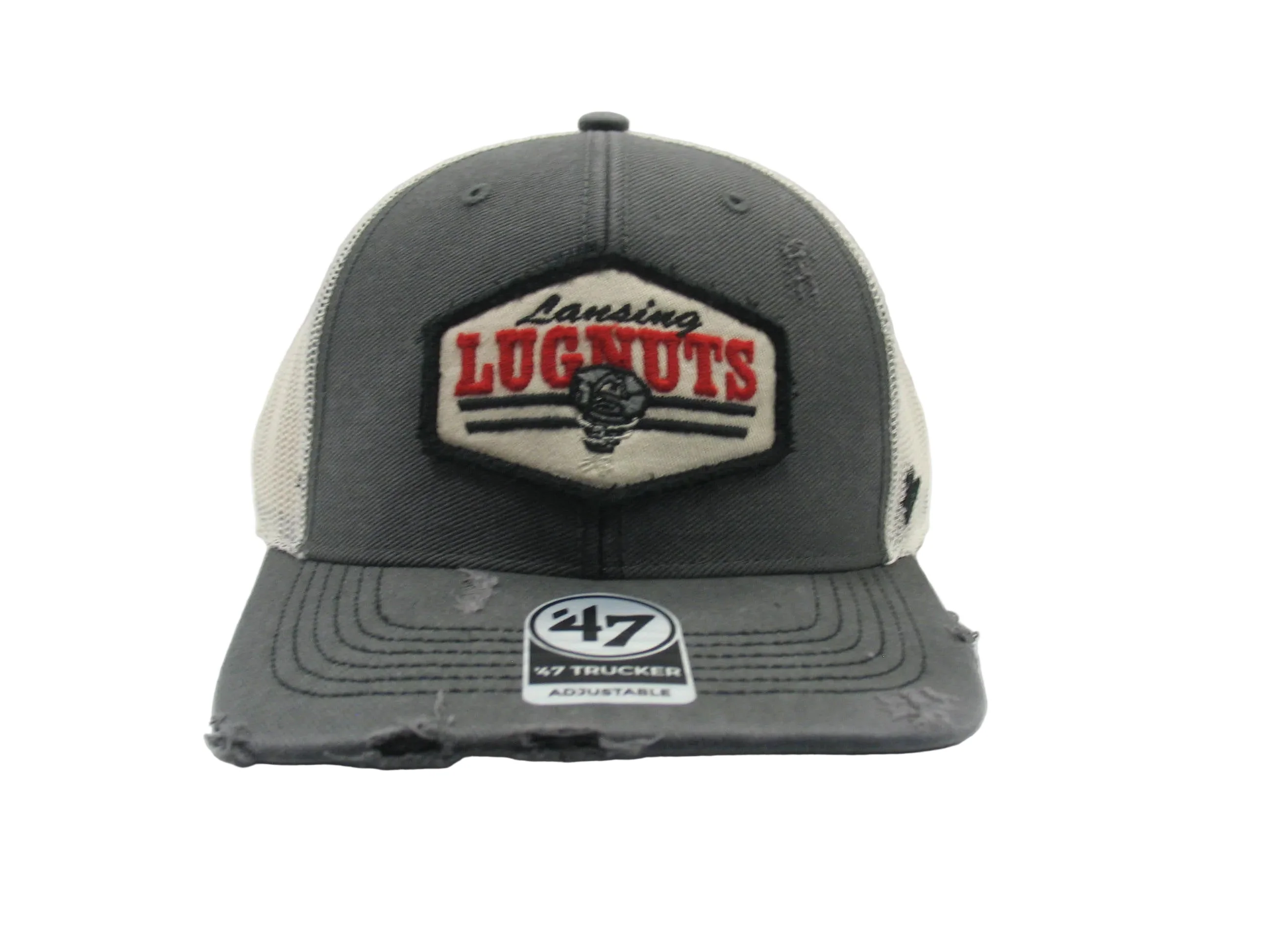 Lansing Lugnuts '47 Brand Salvage Trucker Clean Up Adjustable Hat