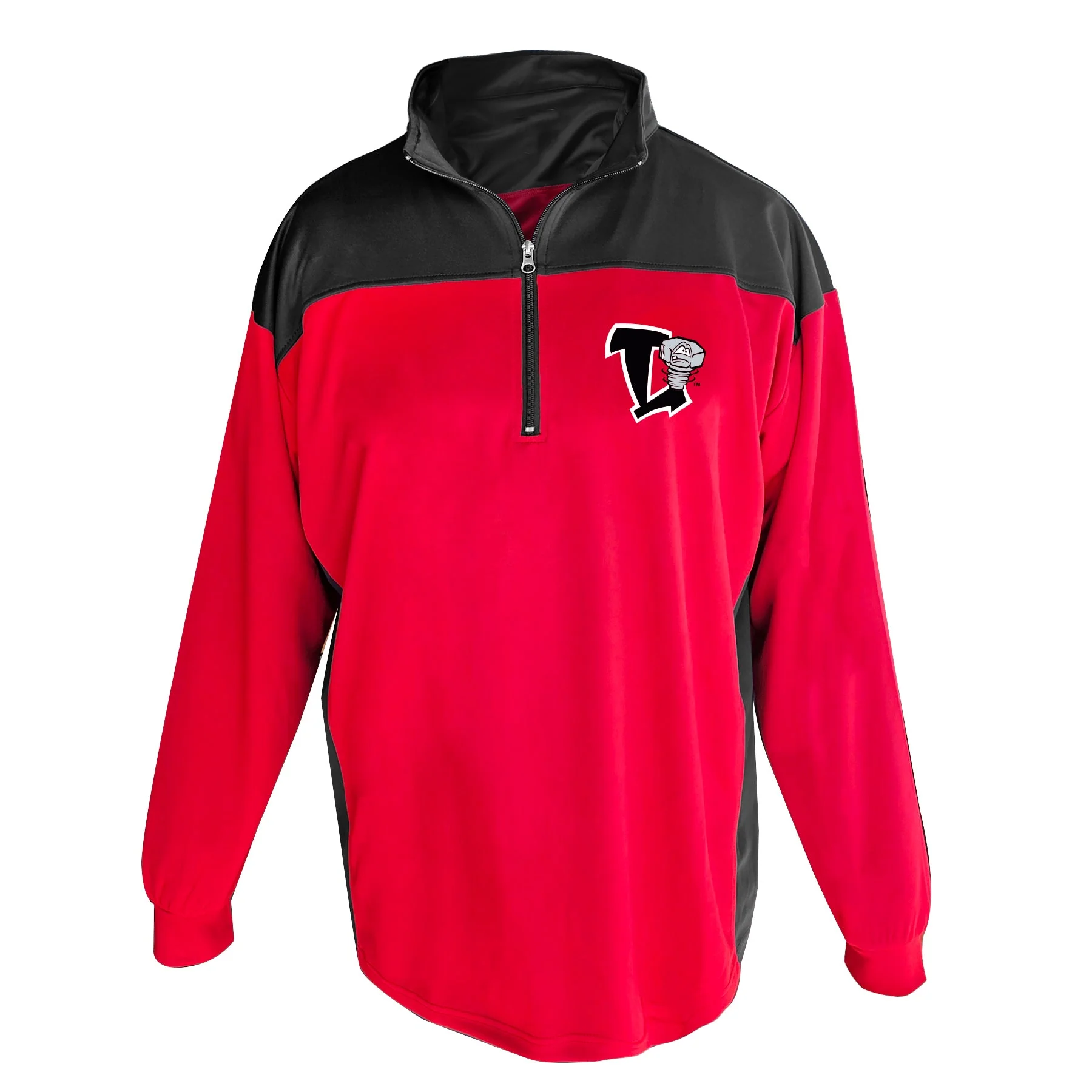Lansing Lugnuts Big and Tall 1/4 Zip Pullover