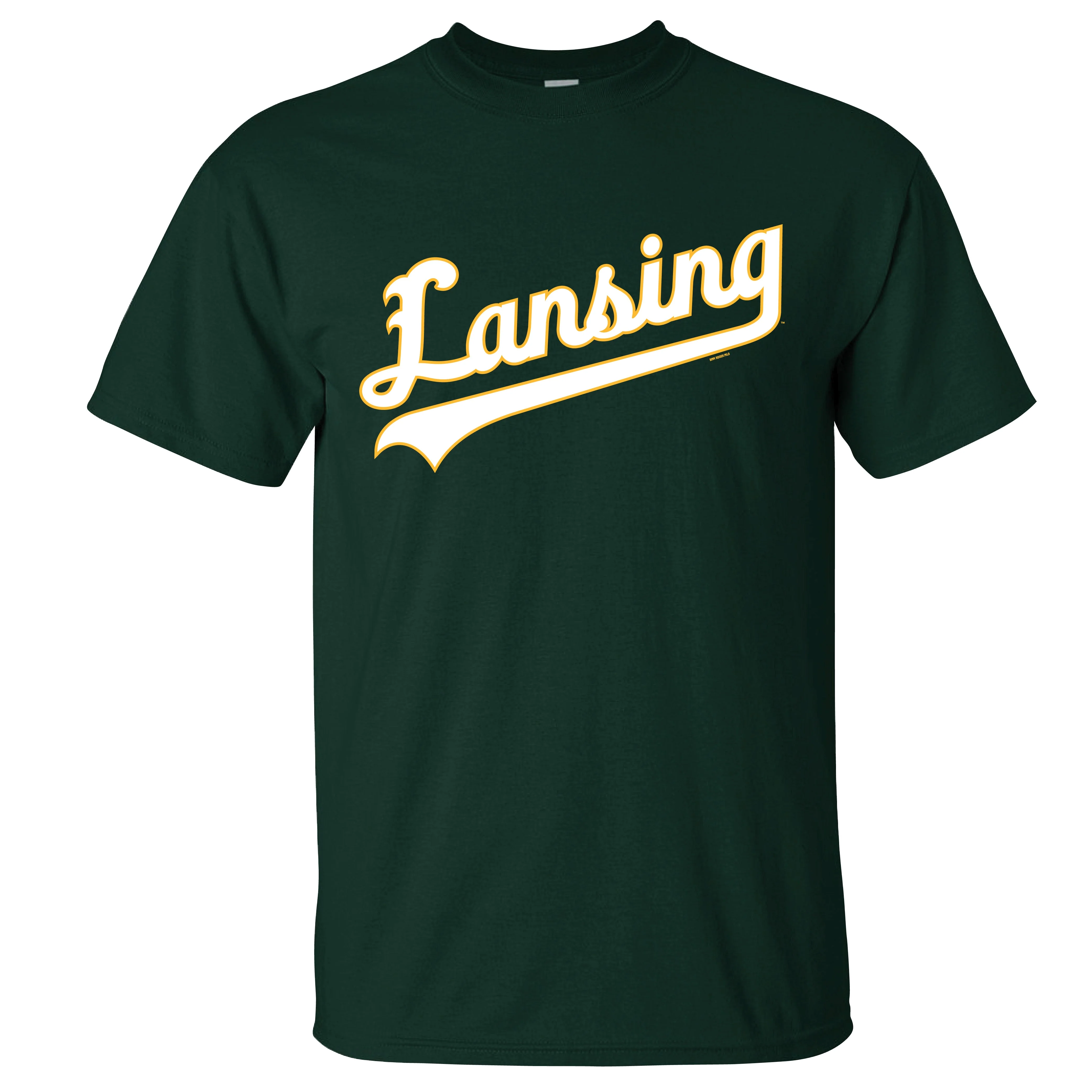 Lansing Lugnuts "Script Lansing" T-shirt