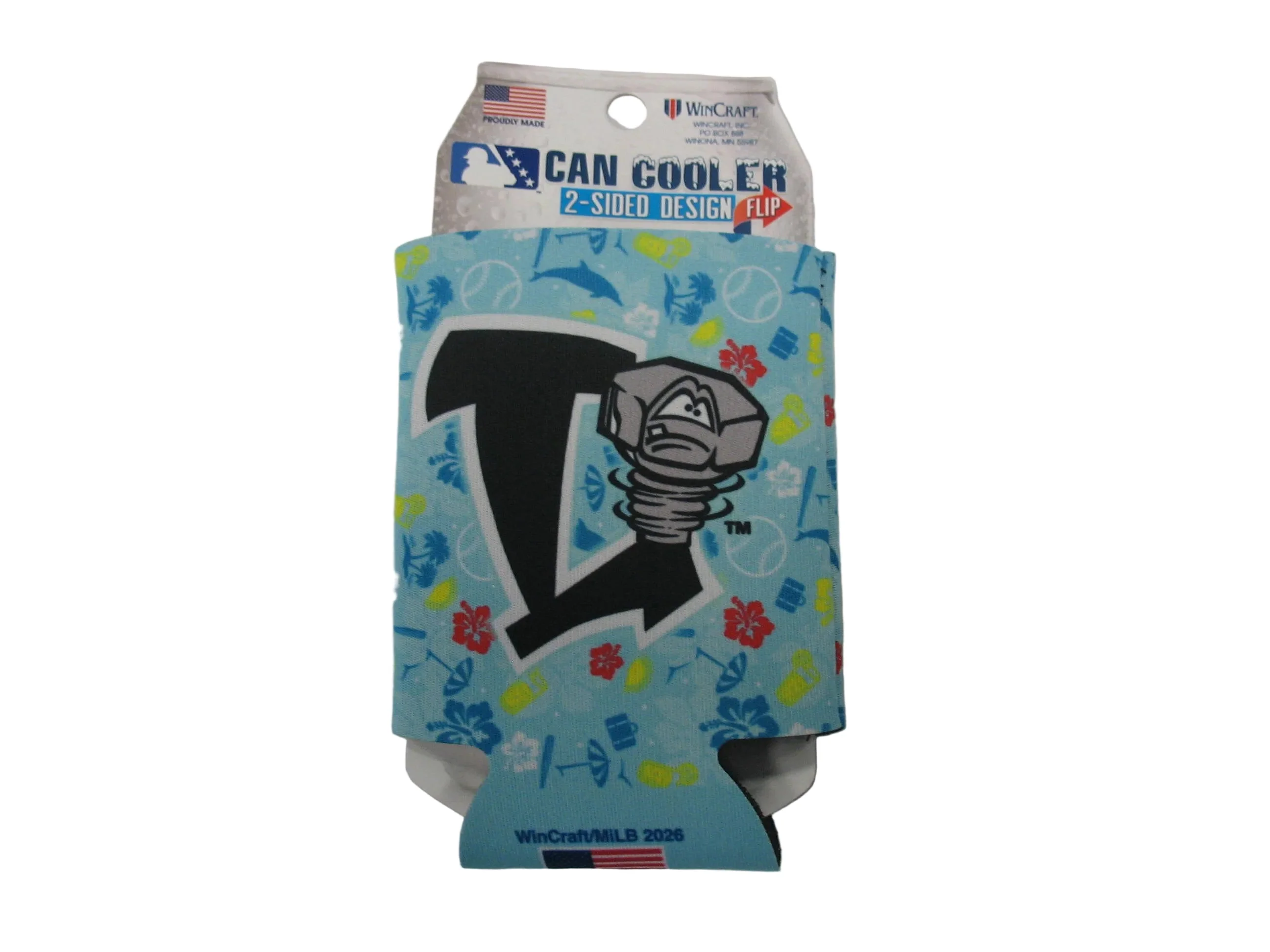 Lansing Lugnuts Margaritaville Can Cooler