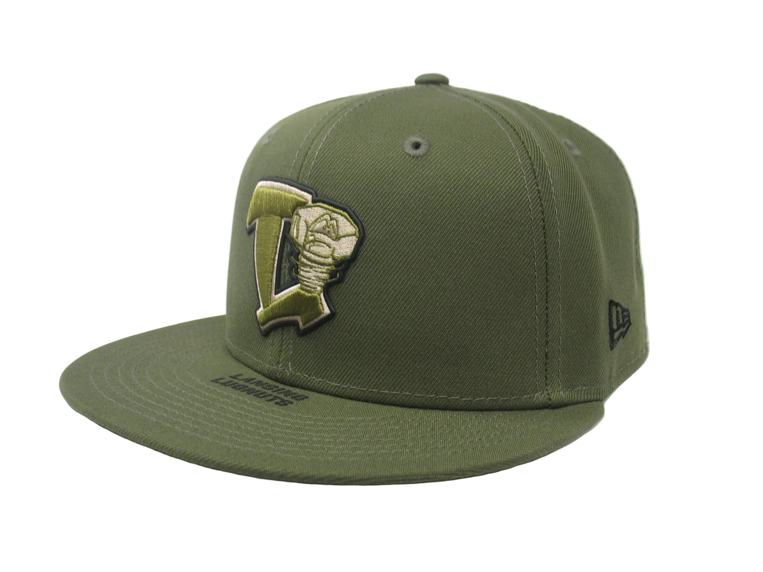Lansing Lugnuts New Era 2026 Armed Forces 5950 Fitted Cap - Image 3