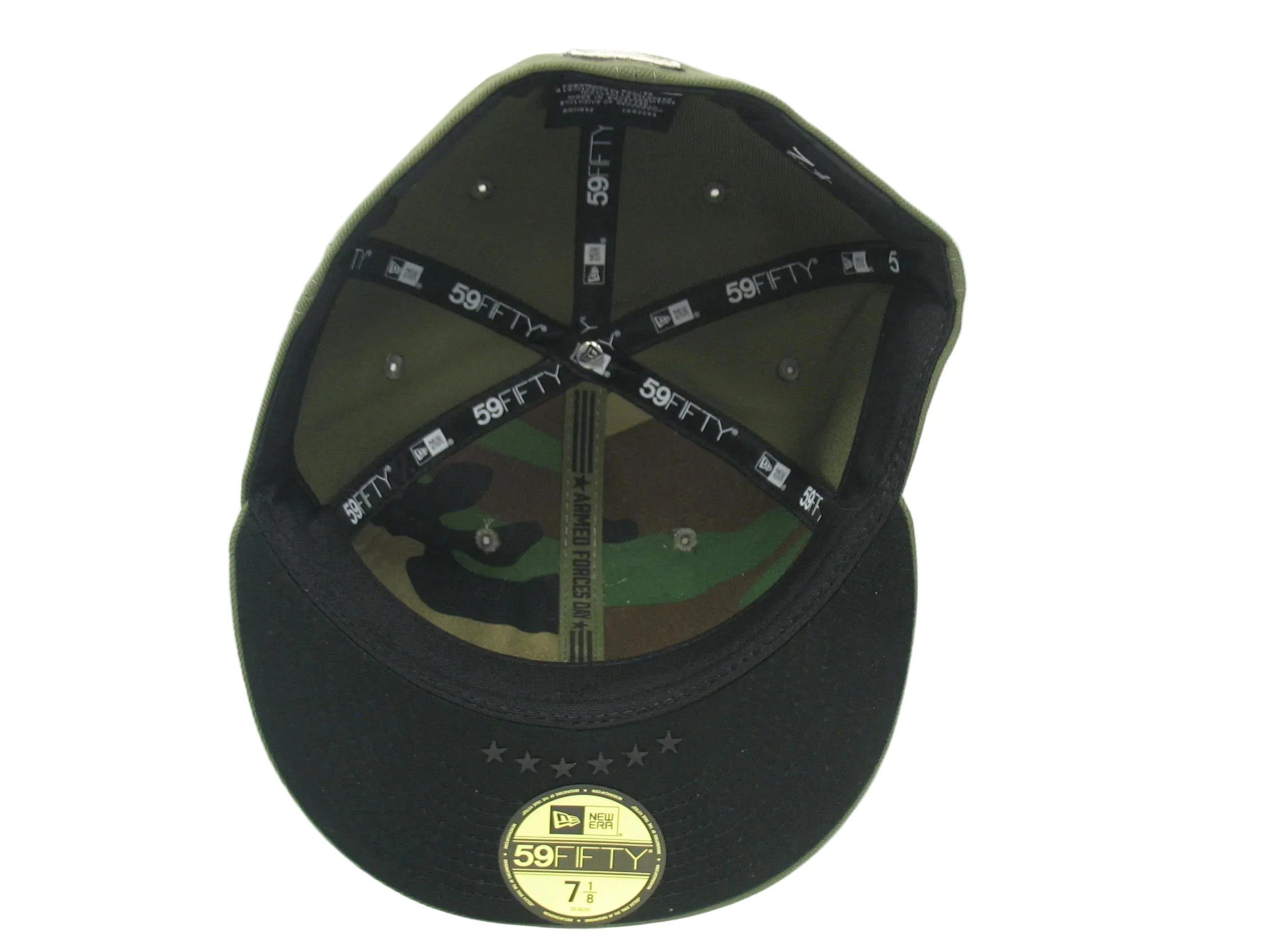 Lansing Lugnuts New Era 2026 Armed Forces 5950 Fitted Cap - Image 5