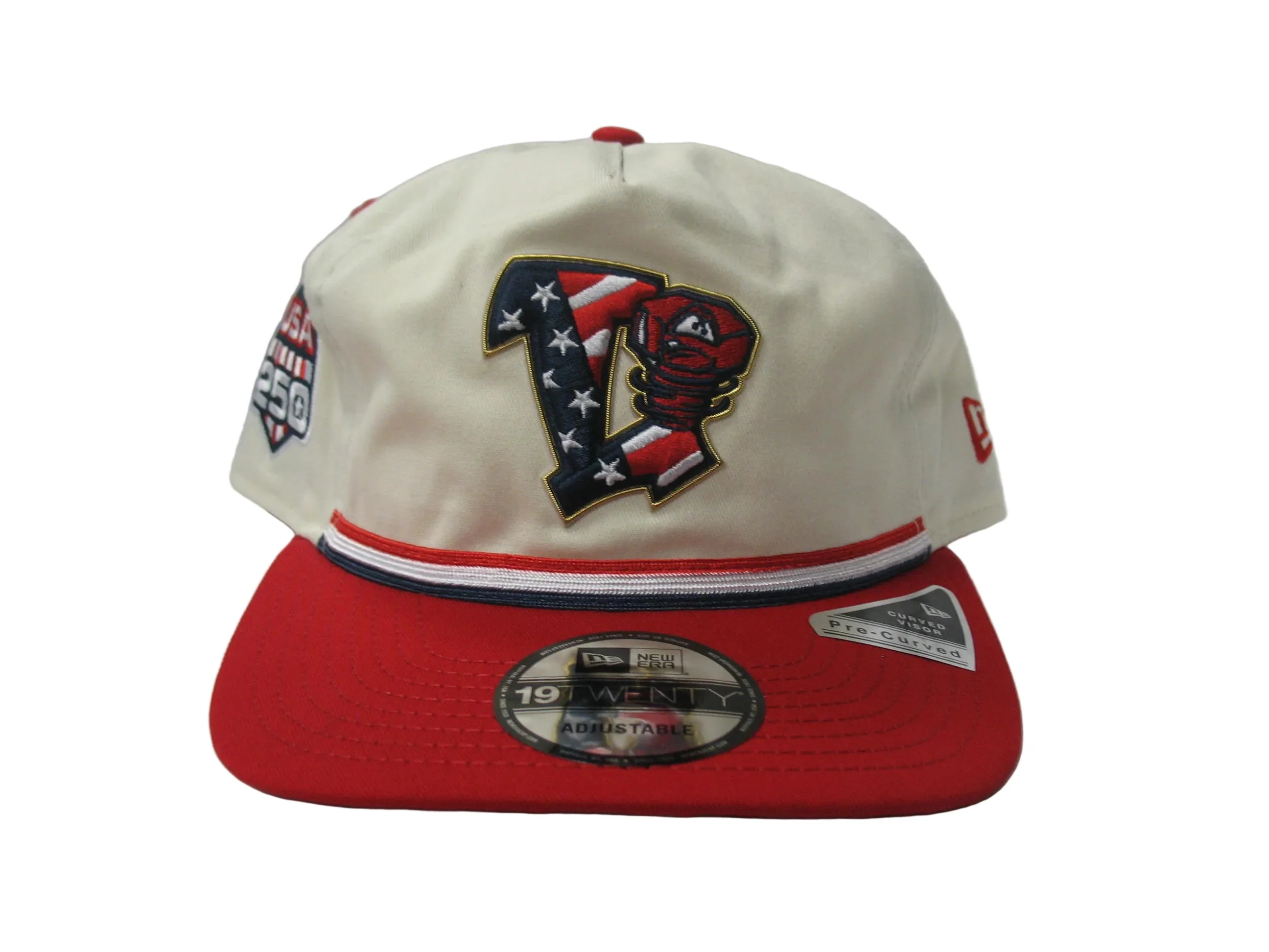 Lansing Lugnuts New Era 2026 Stars and Stripes Adjustable Hat