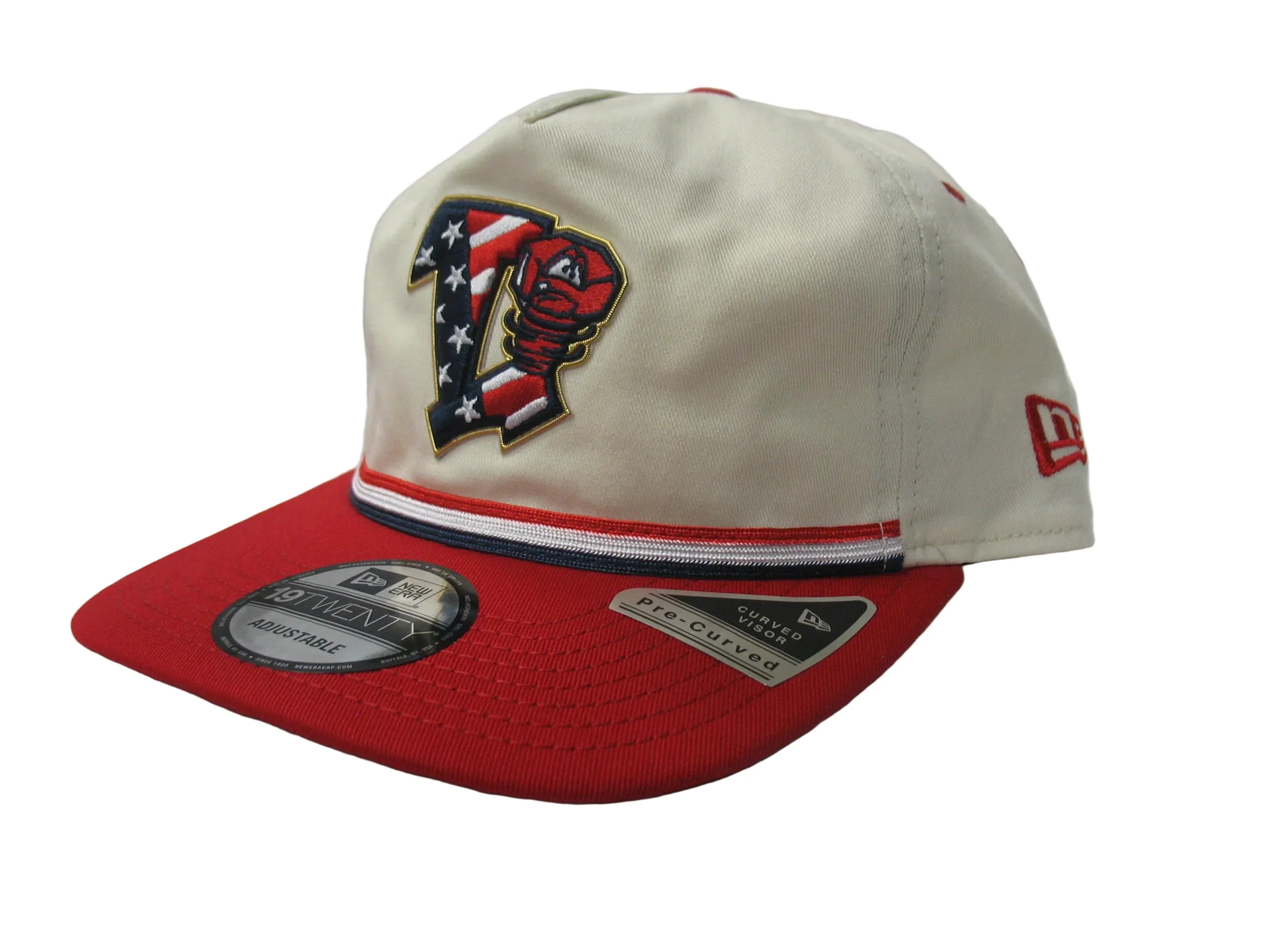 Lansing Lugnuts New Era 2026 Stars and Stripes Adjustable Hat - Image 3