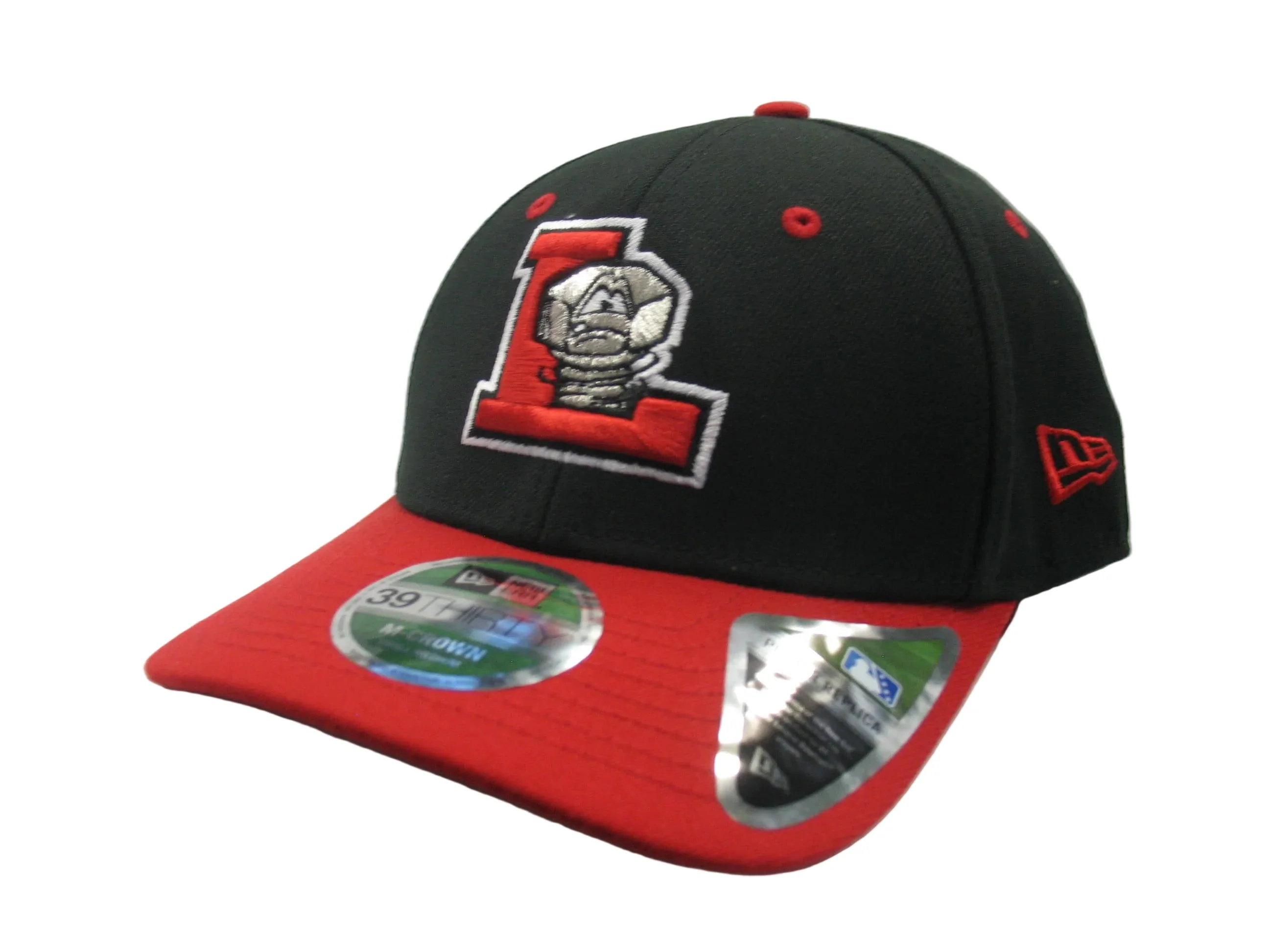 Lansing Lugnuts New Era 39Thirty M-Crown Alt. #2 Logo Flex-Fit Hat - Image 2