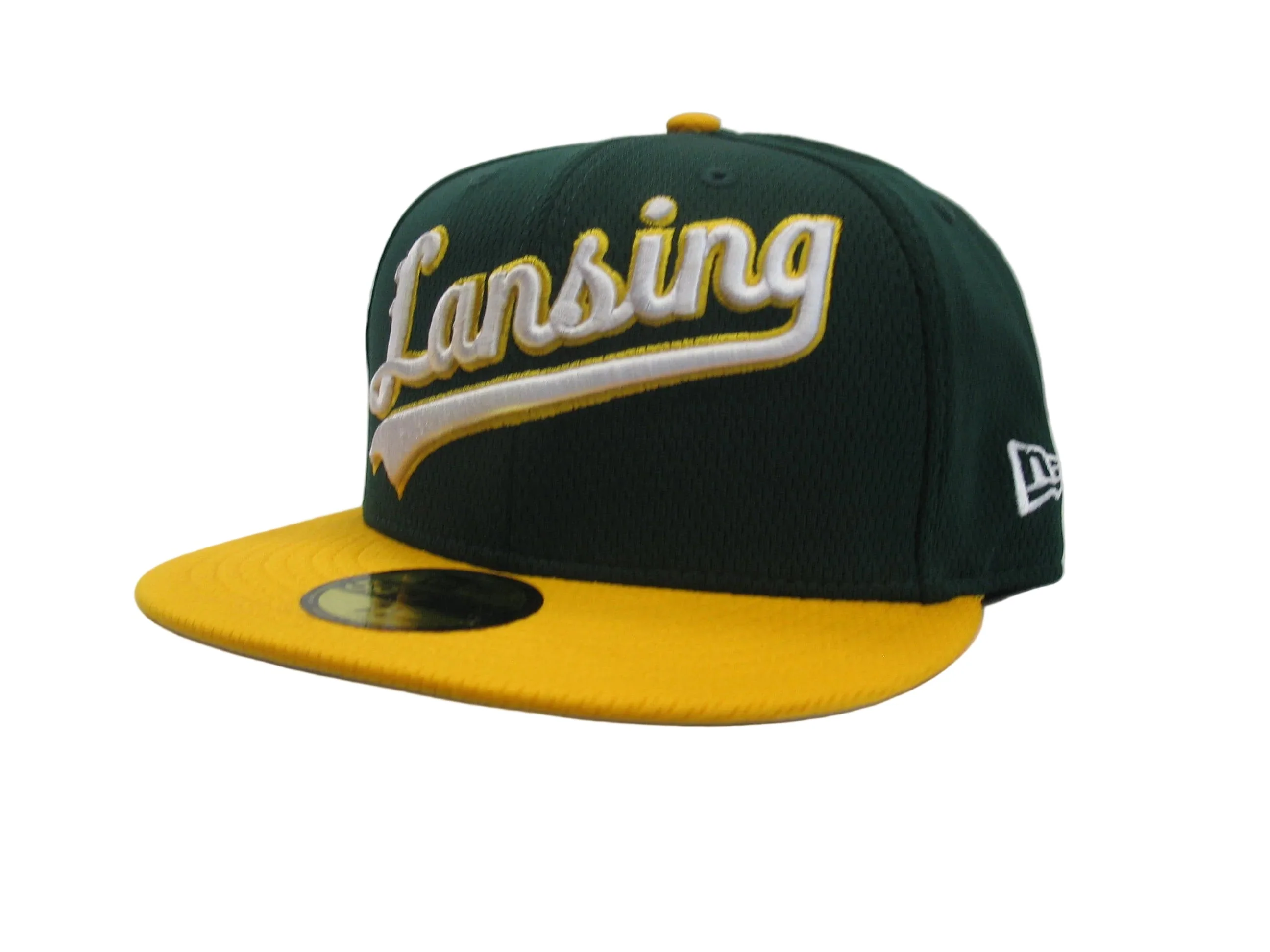 Lansing Lugnuts New Era 59Fifty Authentic Collection Batting Practice Fitted Cap