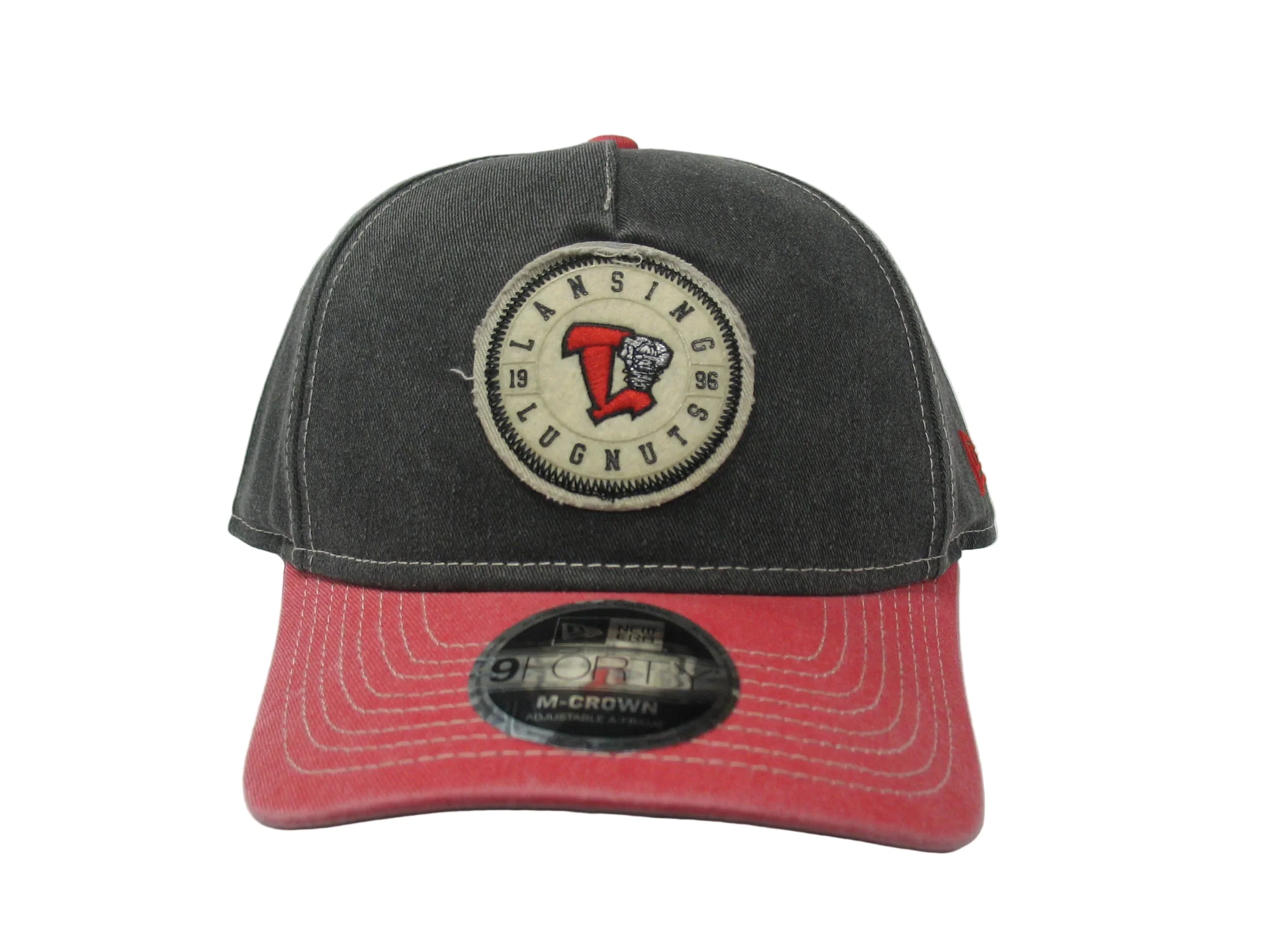 Lansing Lugnuts New Era 940 M-Crown Felt Adjustable Hat