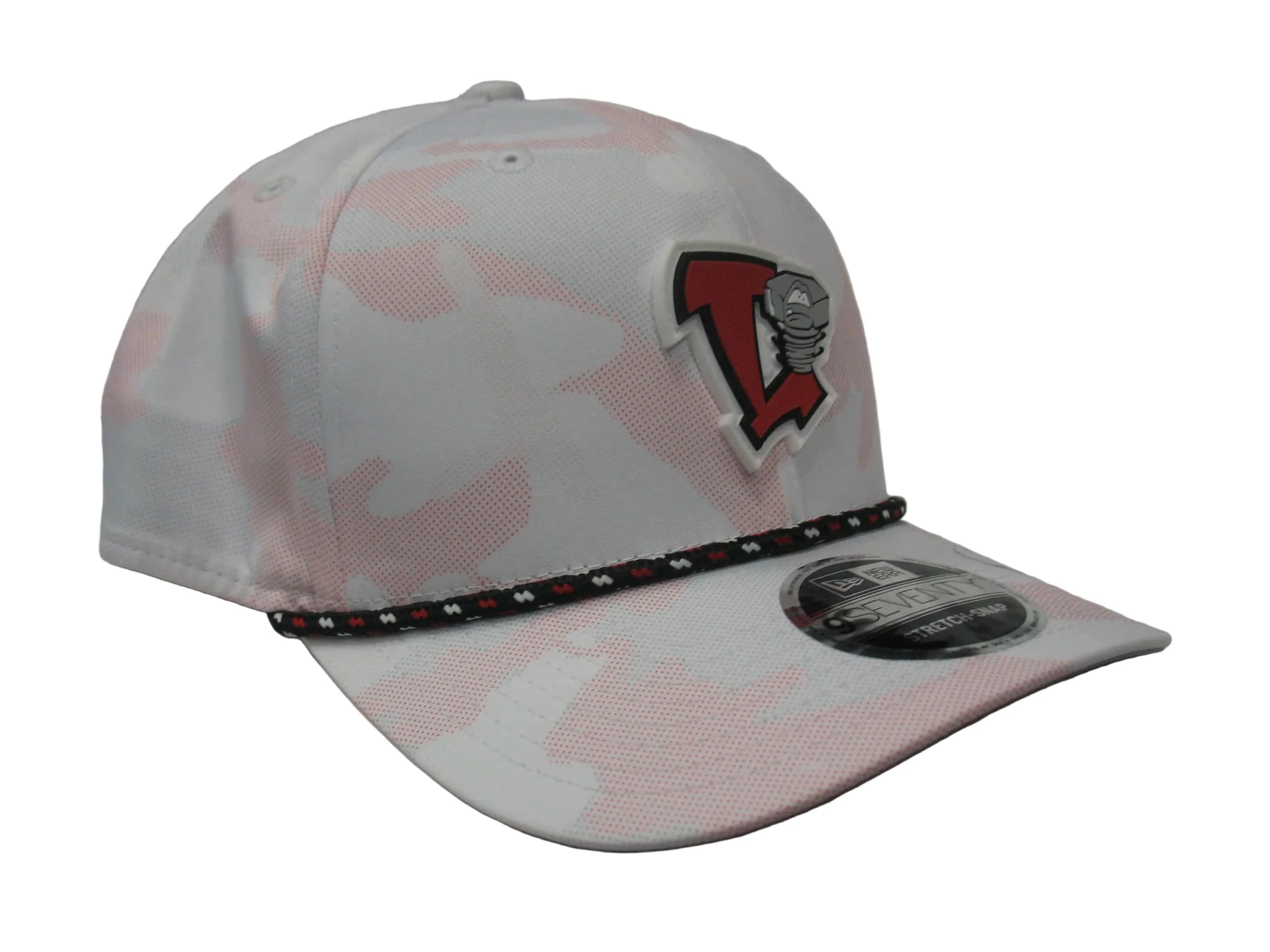 Lansing Lugnuts New Era 970SS Camo Rope Adjustable Hat - Image 3