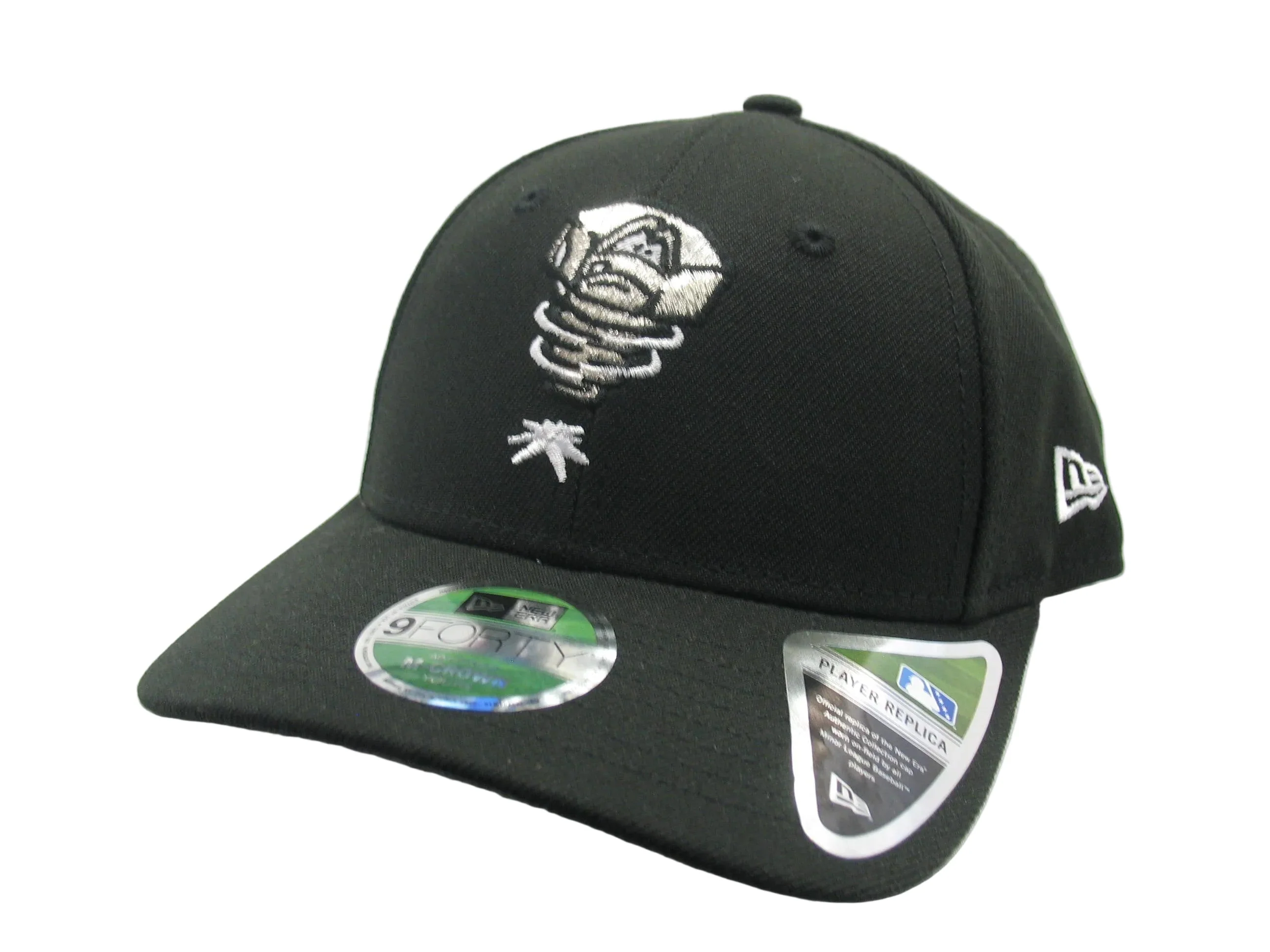Lansing Lugnuts New Era Youth Player Replica 9Forty M-Crown Alt. #1 Logo Adjustable Hat - Image 2