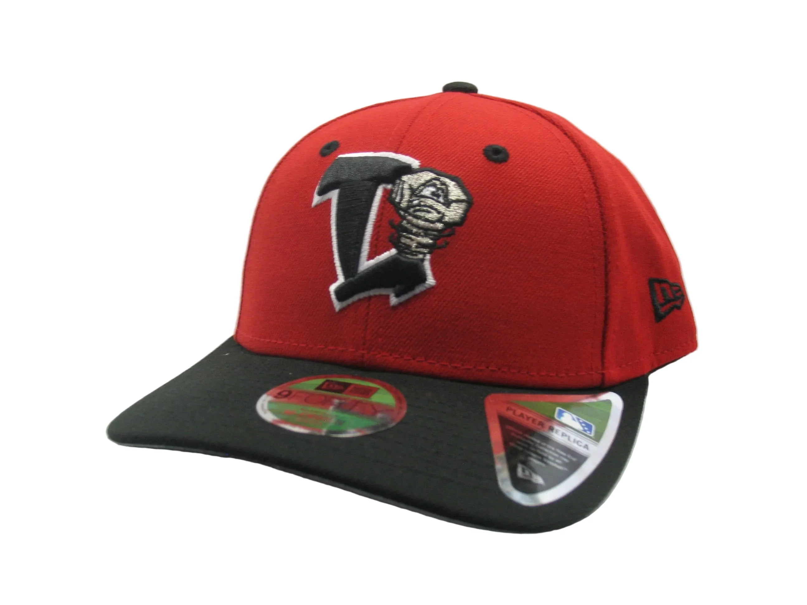 Lansing Lugnuts New Era Youth Player Replica 9Forty M-Crown Home Logo Adjustable Hat - Image 2