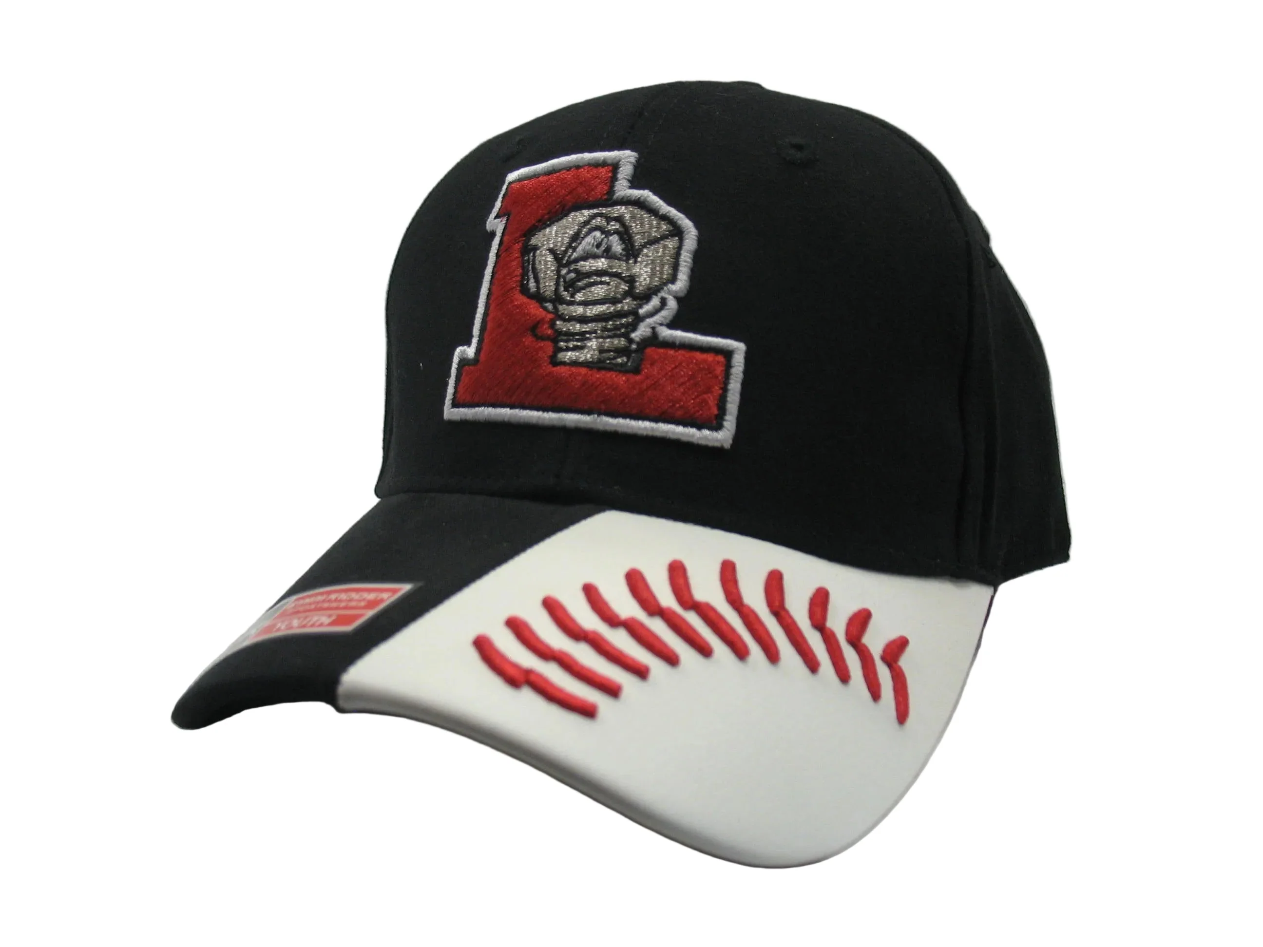 Lansing Lugnuts Youth Black/White Adjustable Hat