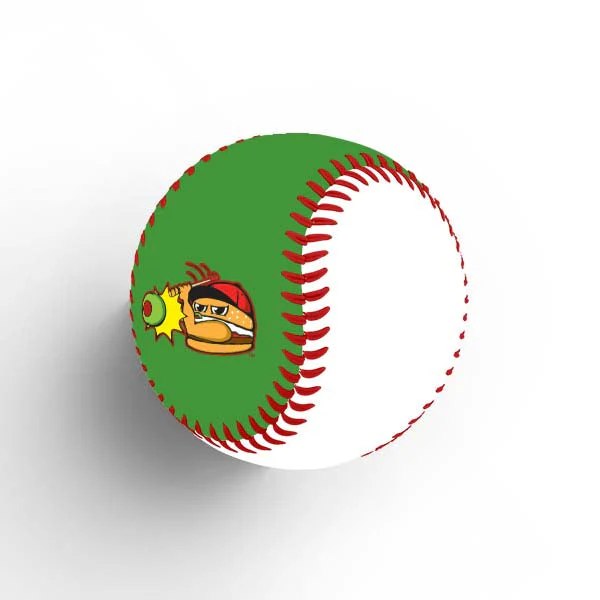 Lansing Olive Burgers Green/White Baseball