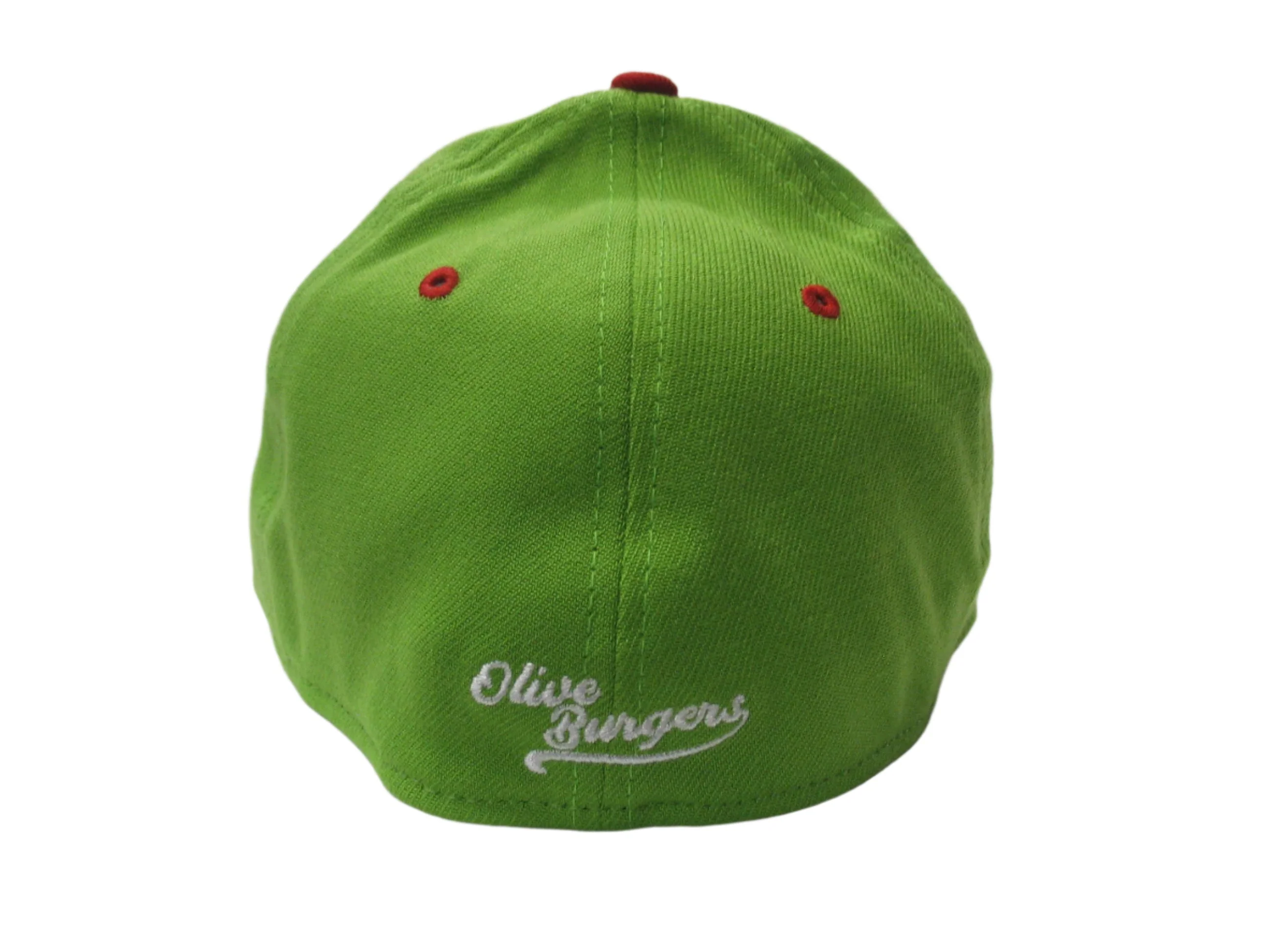 Lansing Olive Burgers New Era 3930 Flex Fit Cap - Image 3