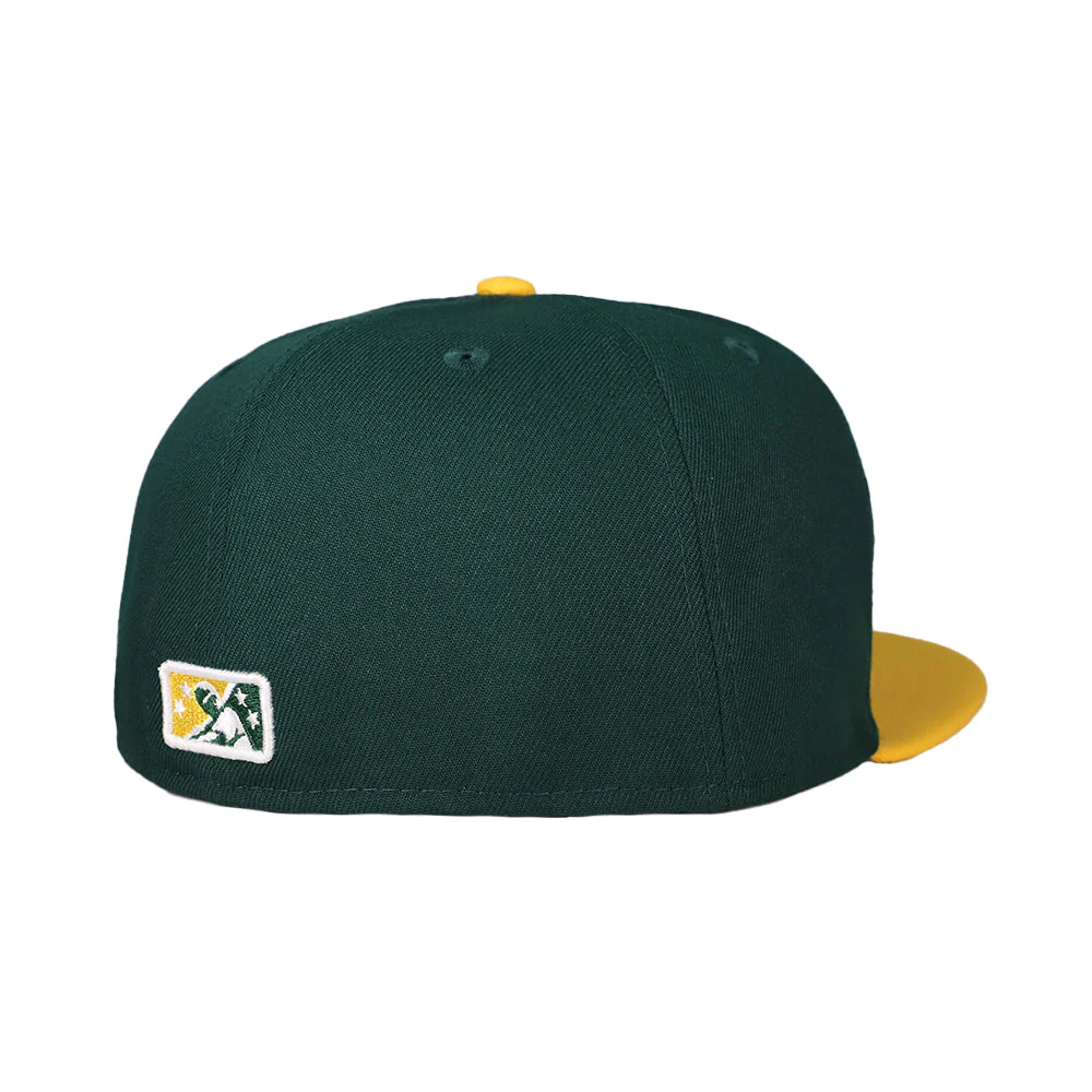New Era LV Affiliate Green/Yellow 59FIFTY Fitted Hat - Image 3