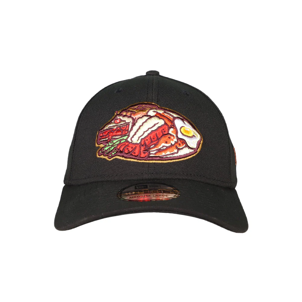 Las Vegas Belly Busters New Era Theme Night Collection Black 39THIRTY Stretch Fit Hat - Image 2