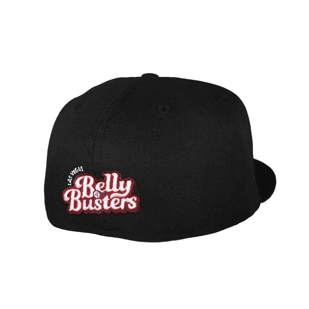 Las Vegas Belly Busters New Era Theme Night Collection Black 59FIFTY Fitted Hat - Image 3