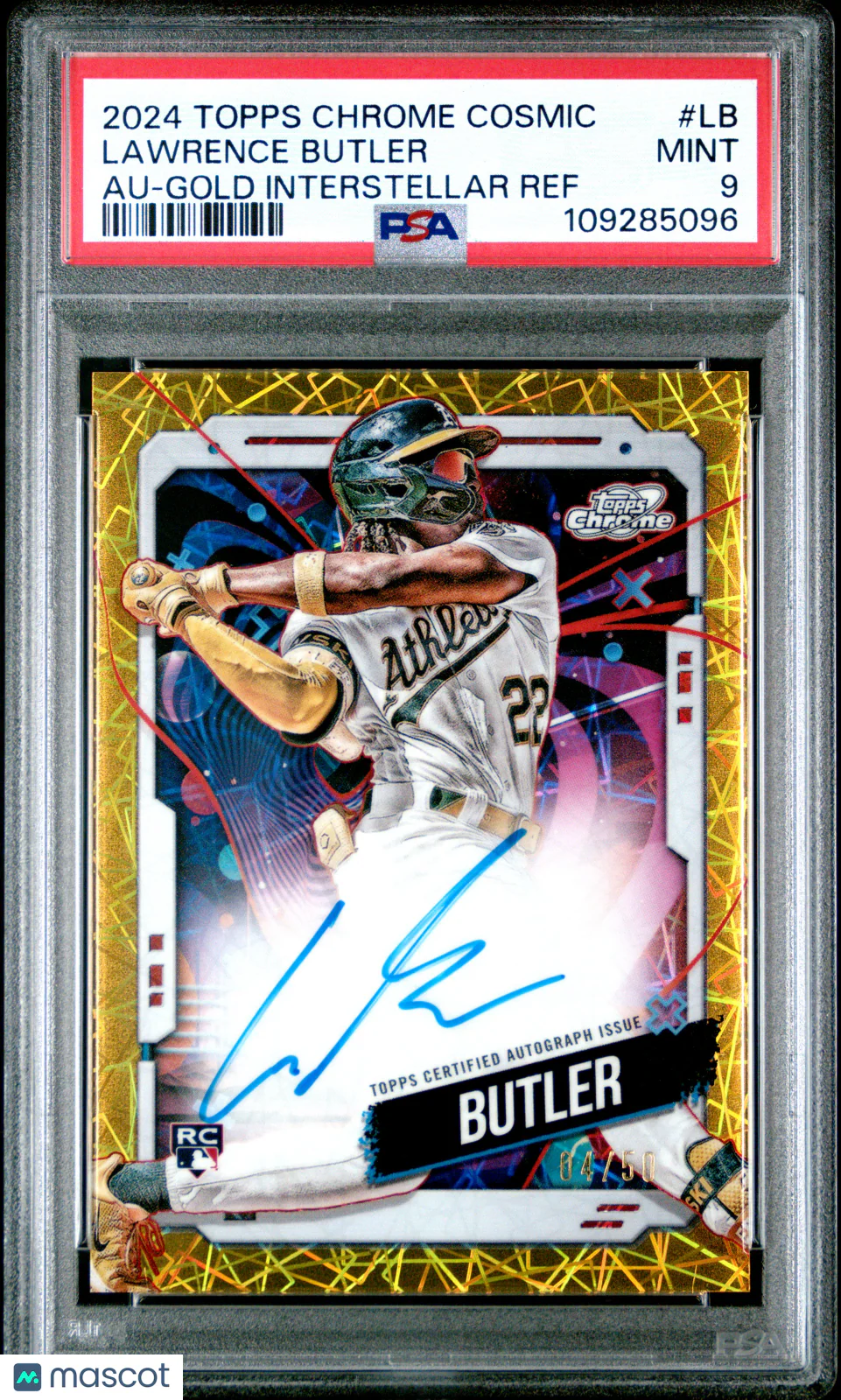 Lawrence Butler 2024 Topps Cosmic Chrome Auto #LB