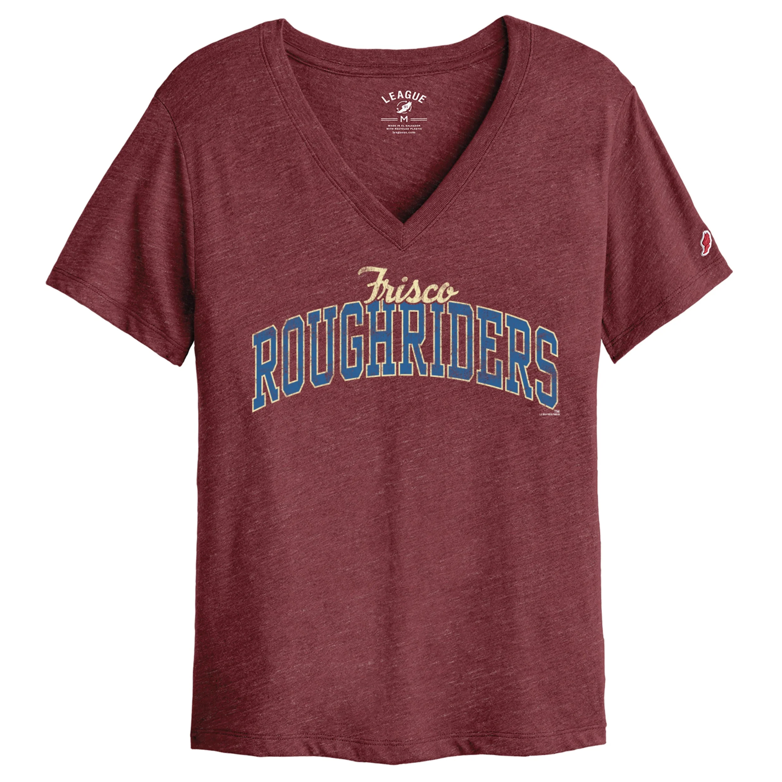 League RoughRiders V-Neck Tee
