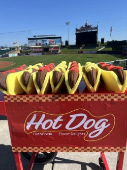 Lehigh Valley IronPigs Foam Hot Dog Hat - Image 5