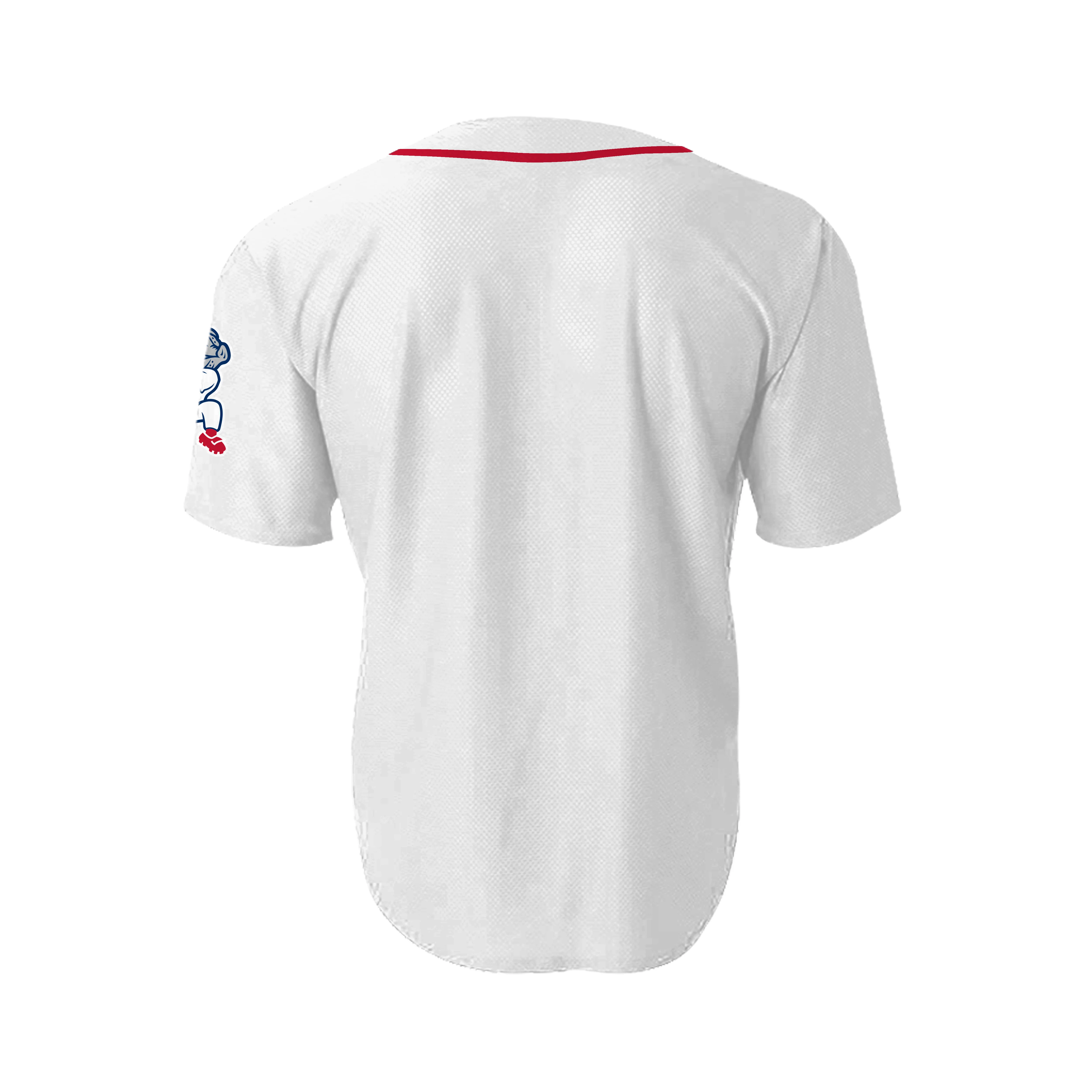 Lehigh Valley IronPigs Home Sublimated Replica Adult Jersey - Image 2