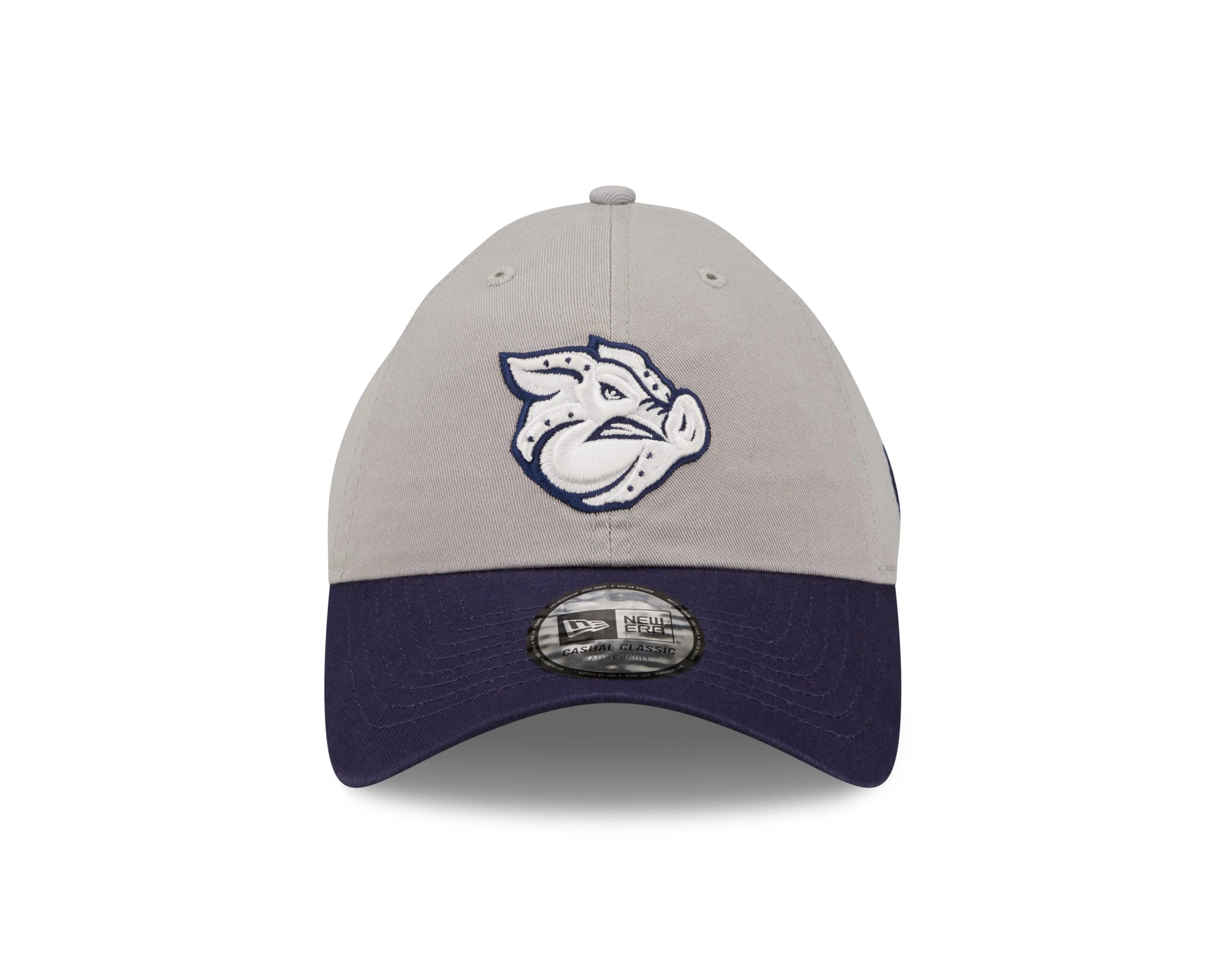 Lehigh Valley IronPigs New Era Youth Clutch Gray Classic Cap - Image 3
