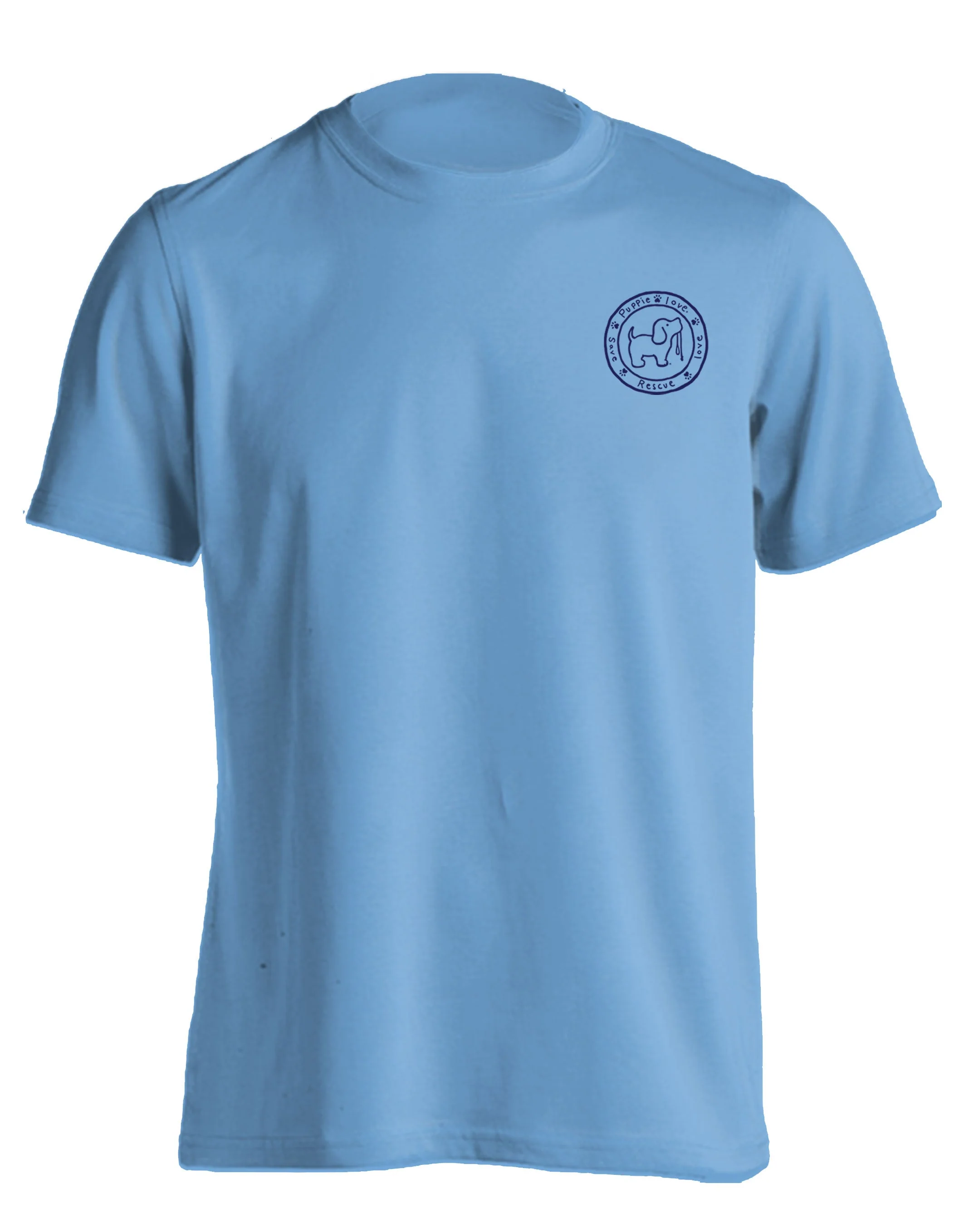 Lehigh Valley IronPigs Light Blue Puppie Love Tee - Image 2