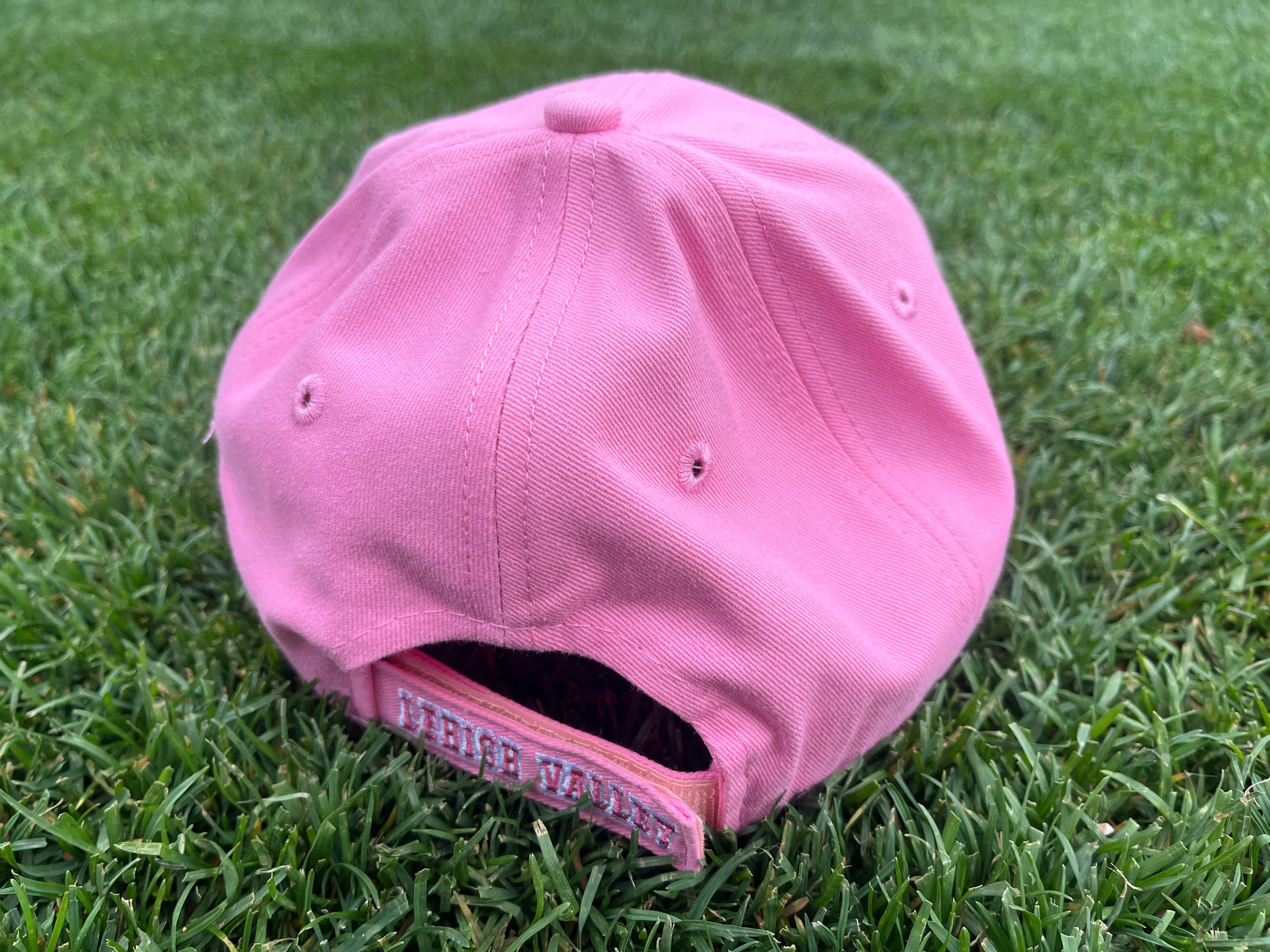 Lehigh Valley IronPigs Youth Pink Hawk Cap - Image 2