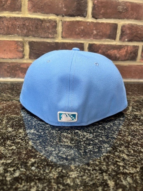 Lehigh Valley IronPigs Steel Blue Wooder Ice 2026 5950 Cap - Image 2