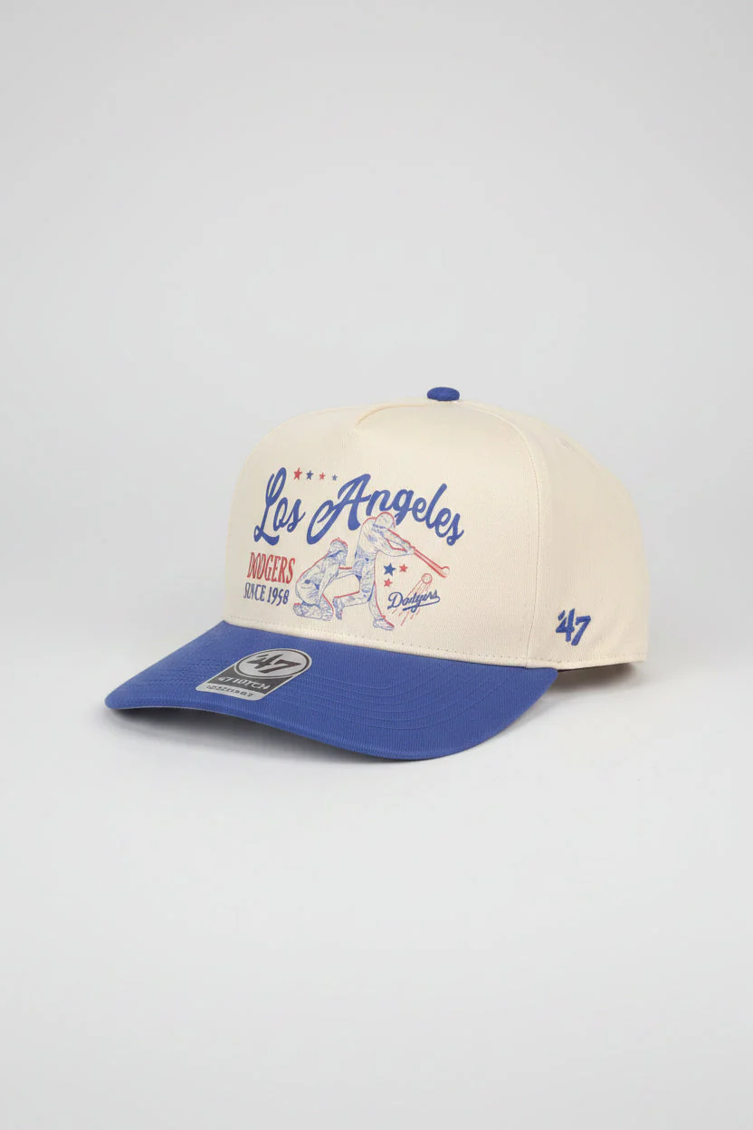 Los Angeles Dodgers '47 Brand Screen Graphic Hitch Adjustable Cap