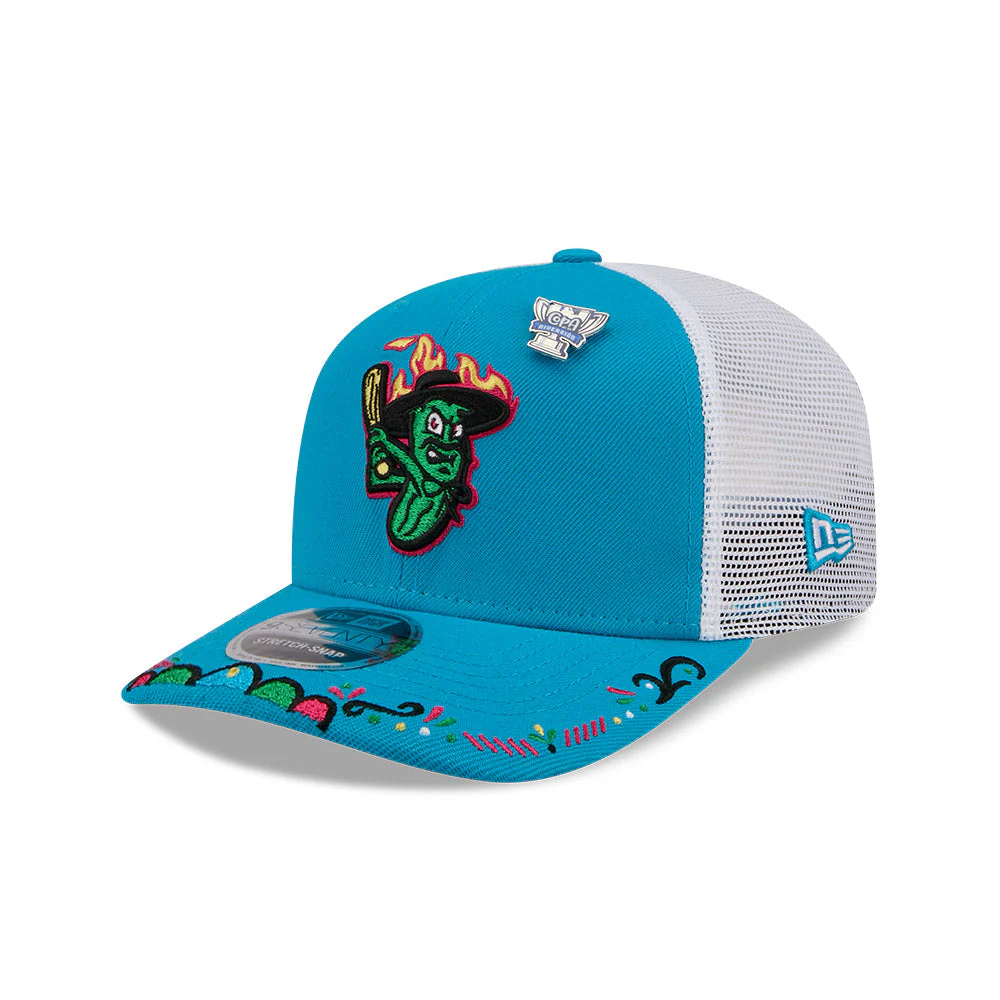 Los Pepinillos Picantes del Norte New Era 9SEVENTY Stretch-snap Trucker Cap