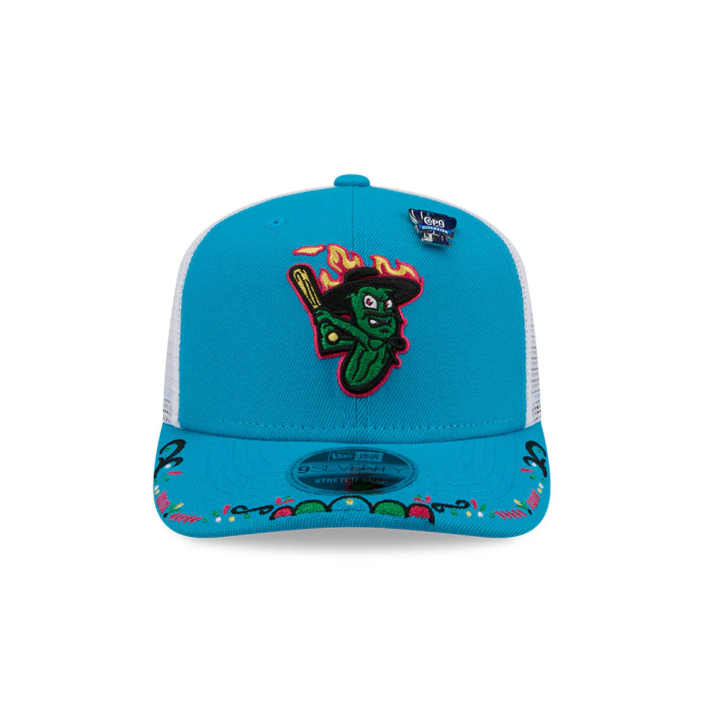 Los Pepinillos Picantes del Norte New Era 9SEVENTY Stretch-snap Trucker Cap - Image 2