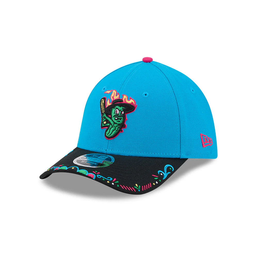 Los Pepinillos Picantes del Norte New Era Decorated 39THIRTY M-CROWN Flex Fit Cap