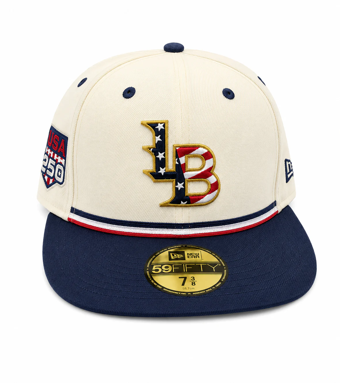 Louisville Bats 2026 4th of July On-Field 59FIFTY Fitted