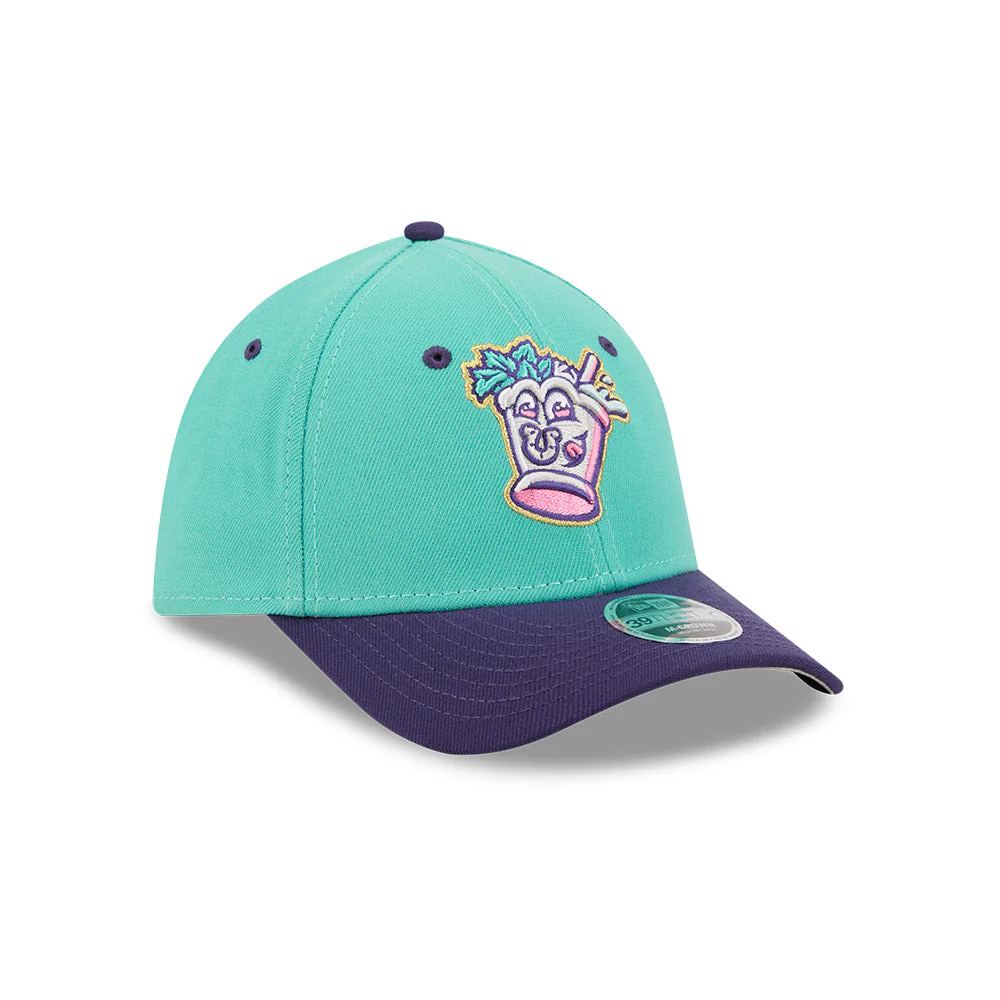 Louisville Bats 39THIRTY Derby City Mint Juleps Flex Fit - Image 3