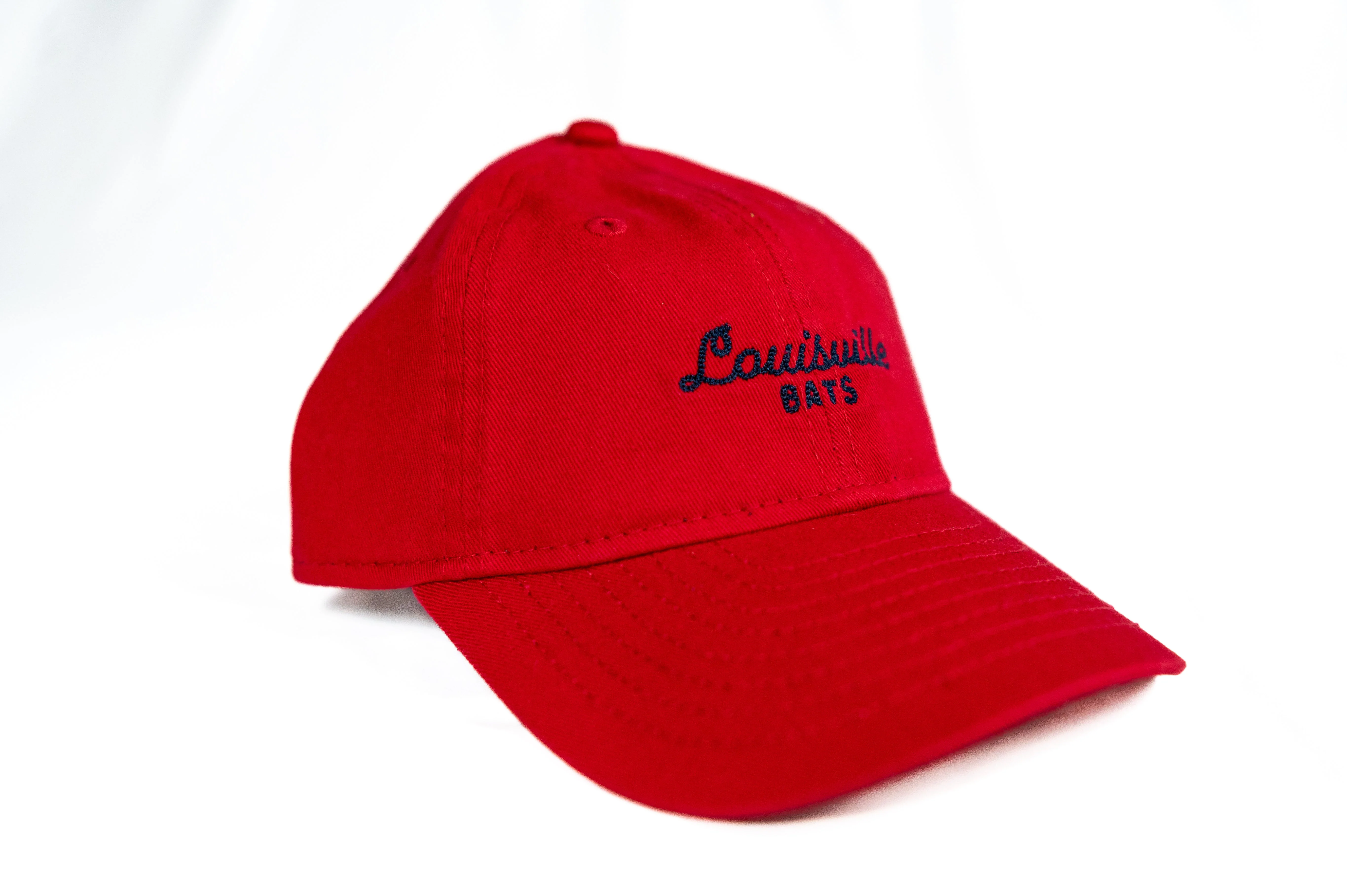 Louisville Bats Kid's 920 Throwback Adjustable Cap (Red) - Image 2