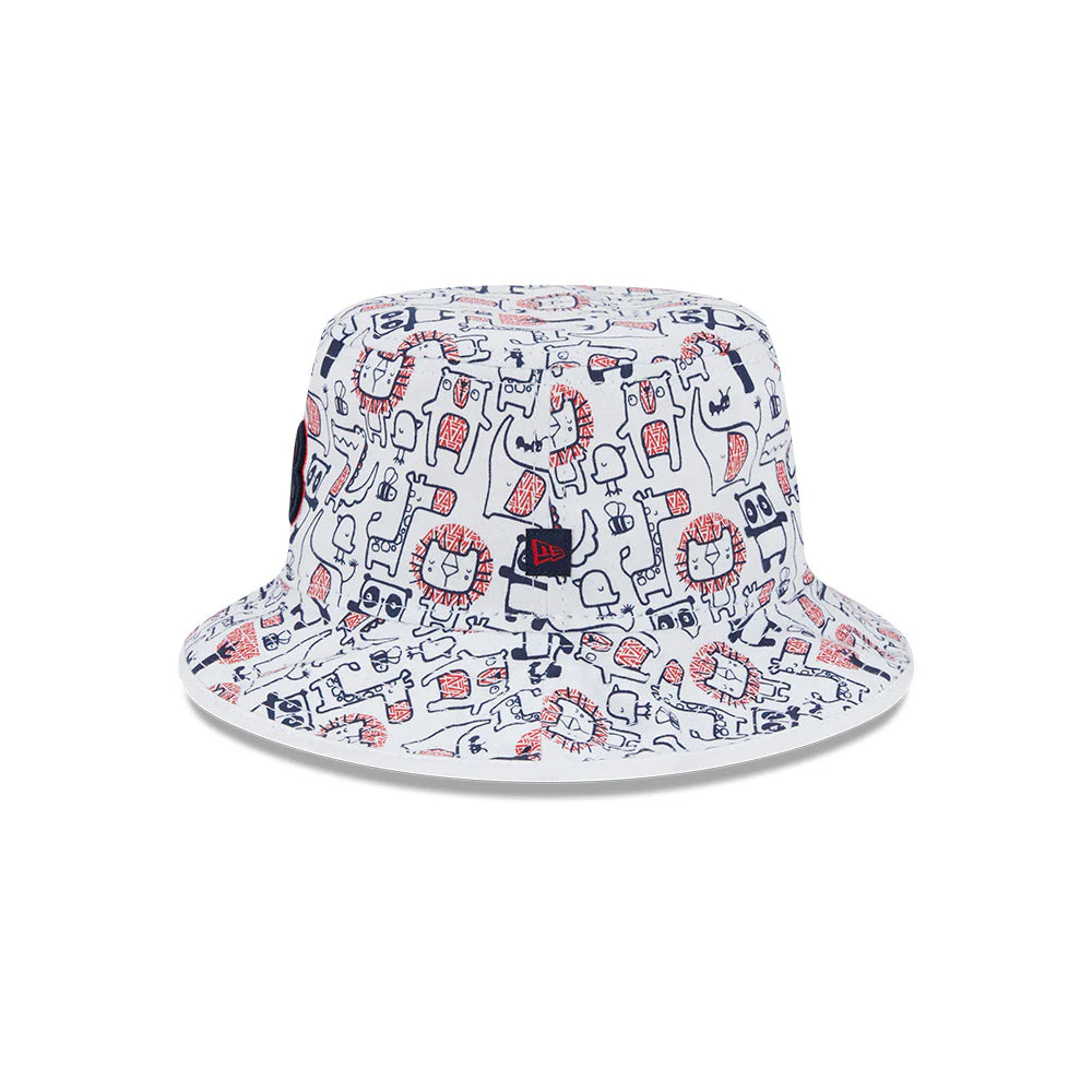 Louisville Bats Kids Zoo Bucket Hat - Image 4