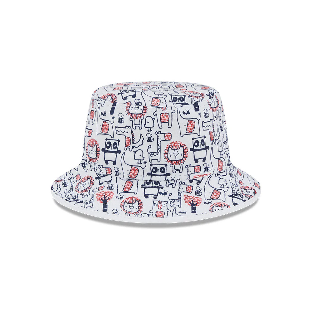 Louisville Bats Kids Zoo Bucket Hat - Image 5