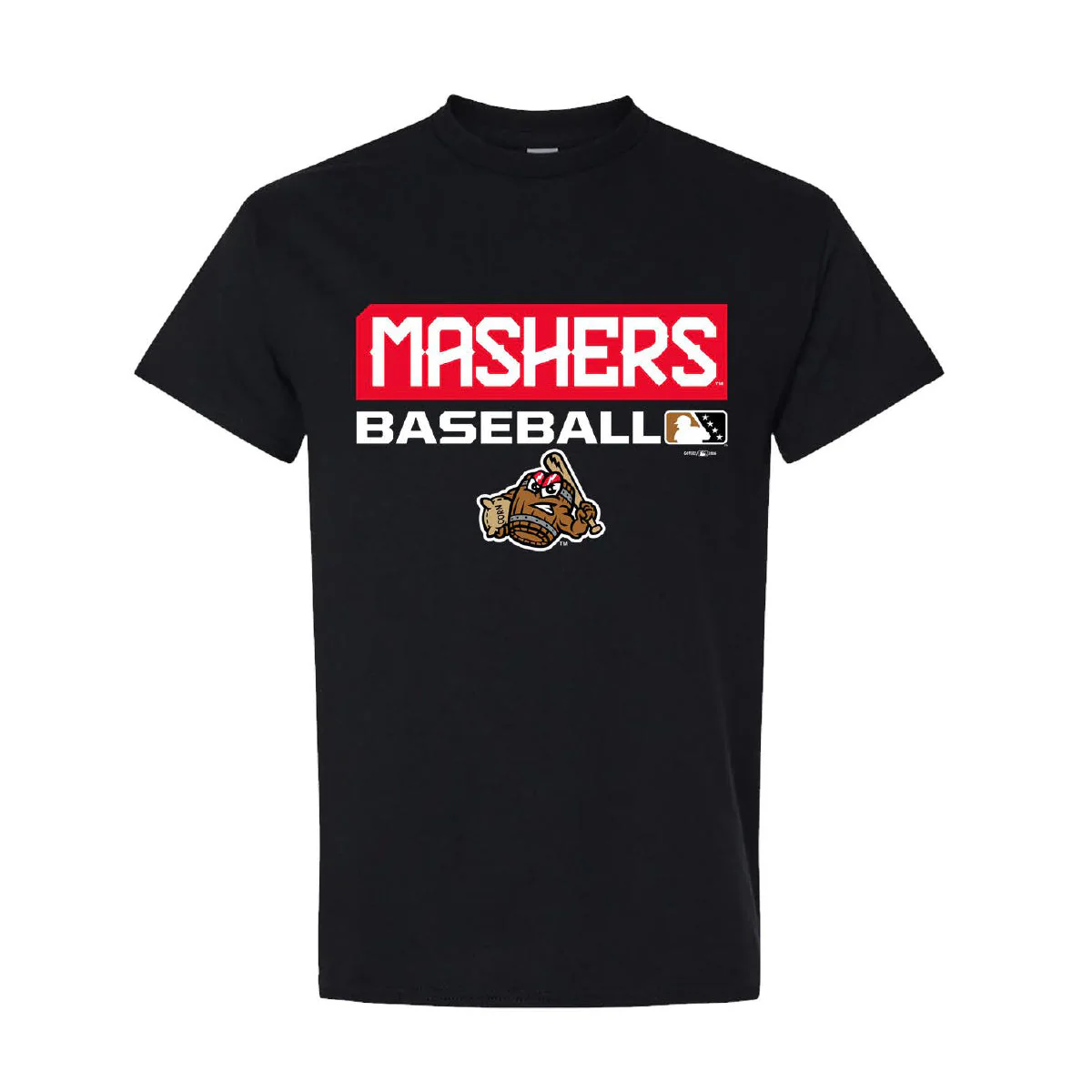 Louisville Bats Mashers Baseball T-Shirt (Black)