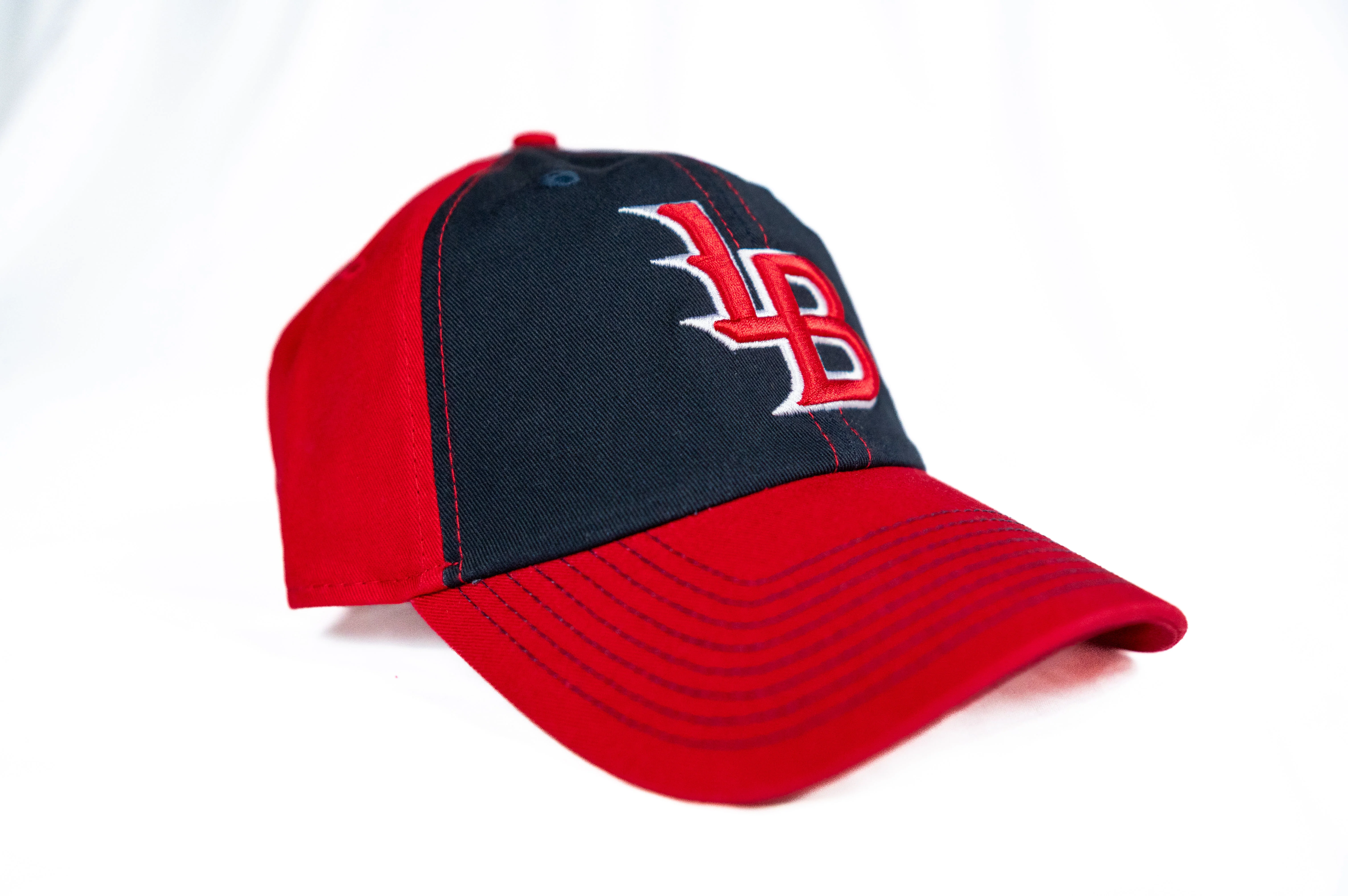 Louisville Bats Navy and Red Casual Classic Cap - Image 2