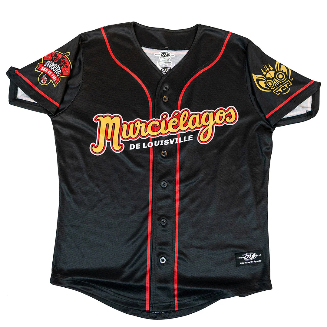 Louisville Bats Sublimated Pro Aera Replica Murcielagos de Louisville Jersey