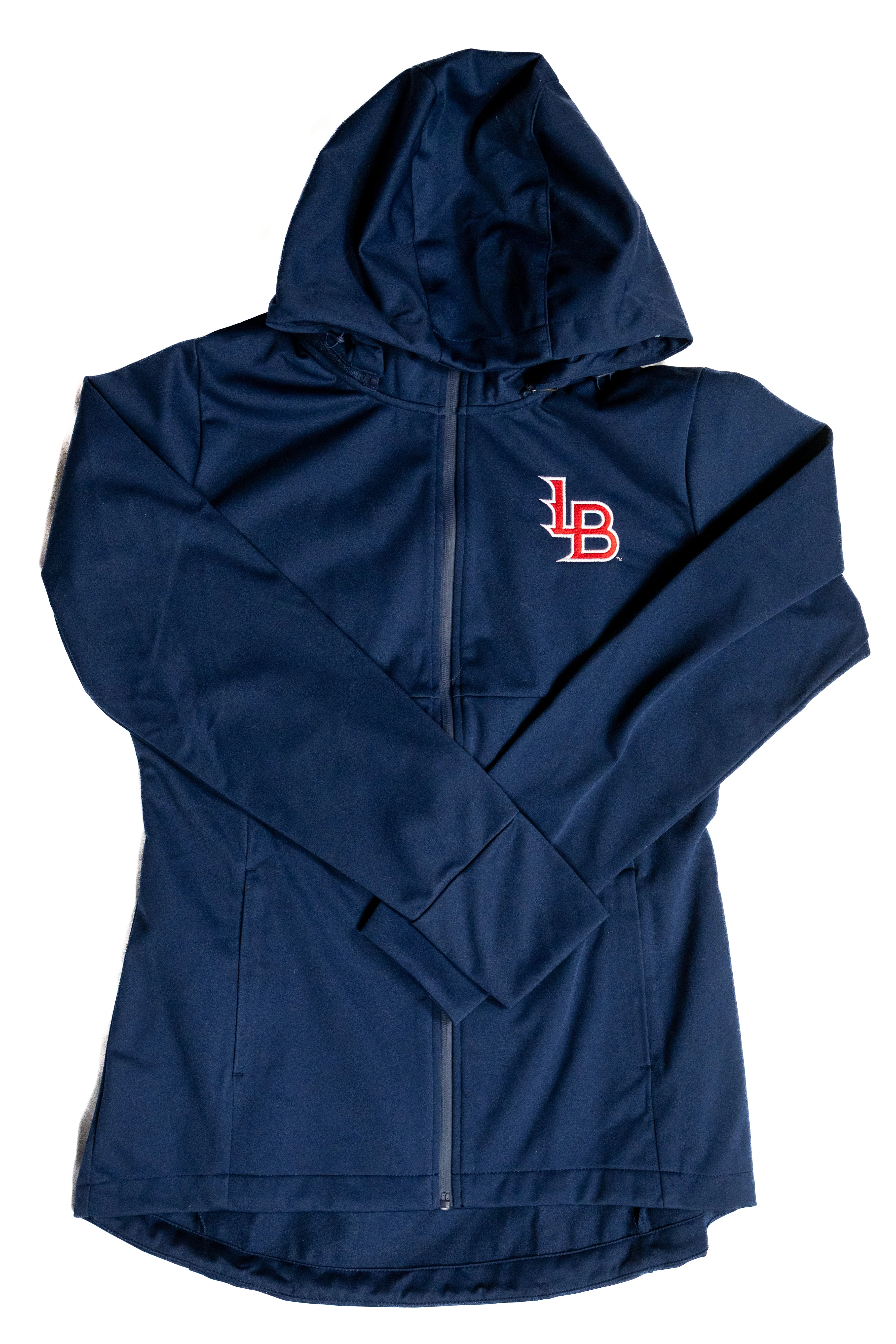 Louisville Bats Women's Navy LB Fleece Jacket