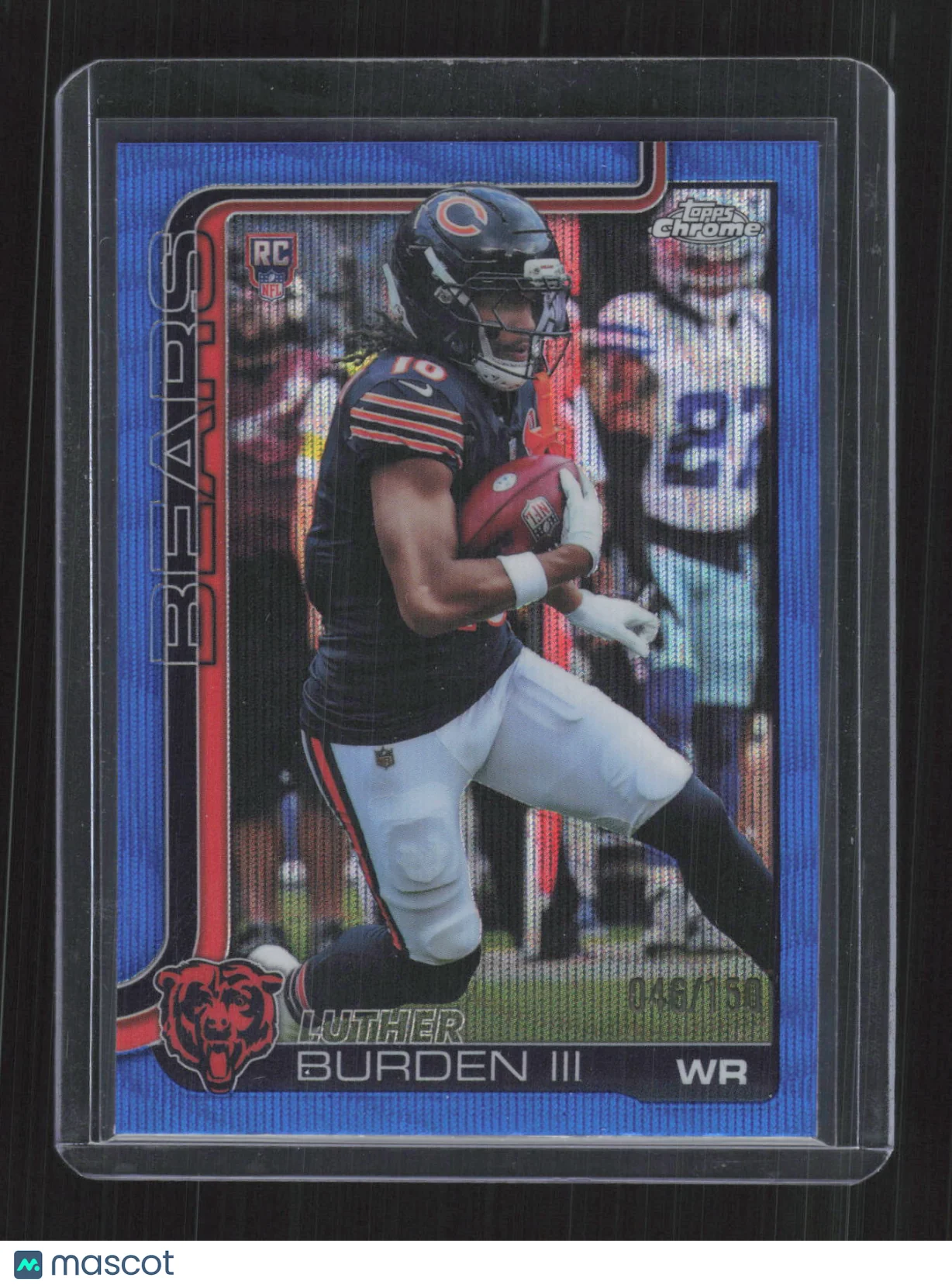 Luther Burden III 2025 Topps Chrome #334 Blue Wave