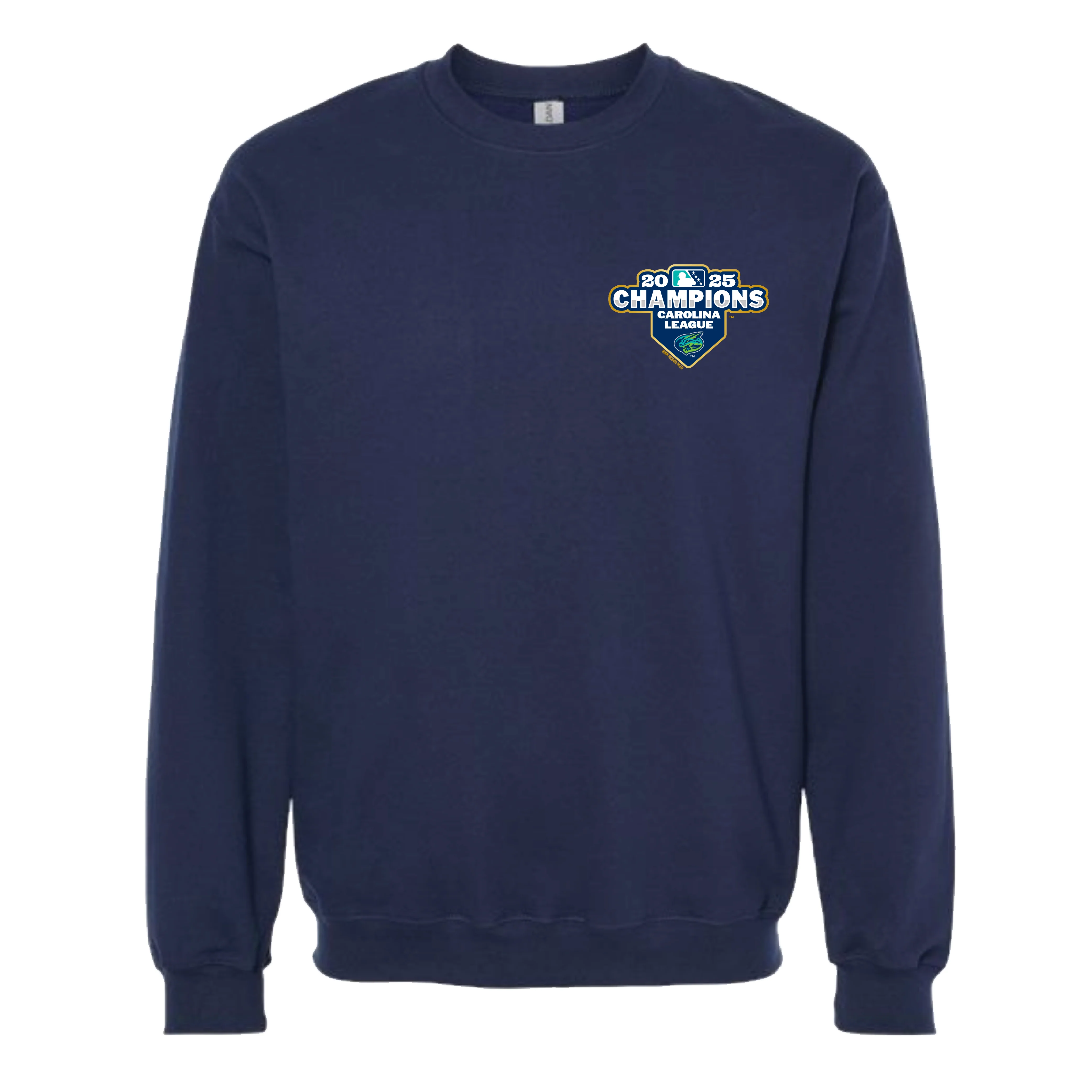 Lynchburg Hillcats 2025 Carolina League Champions Softsyle Crewneck Sweathshirt