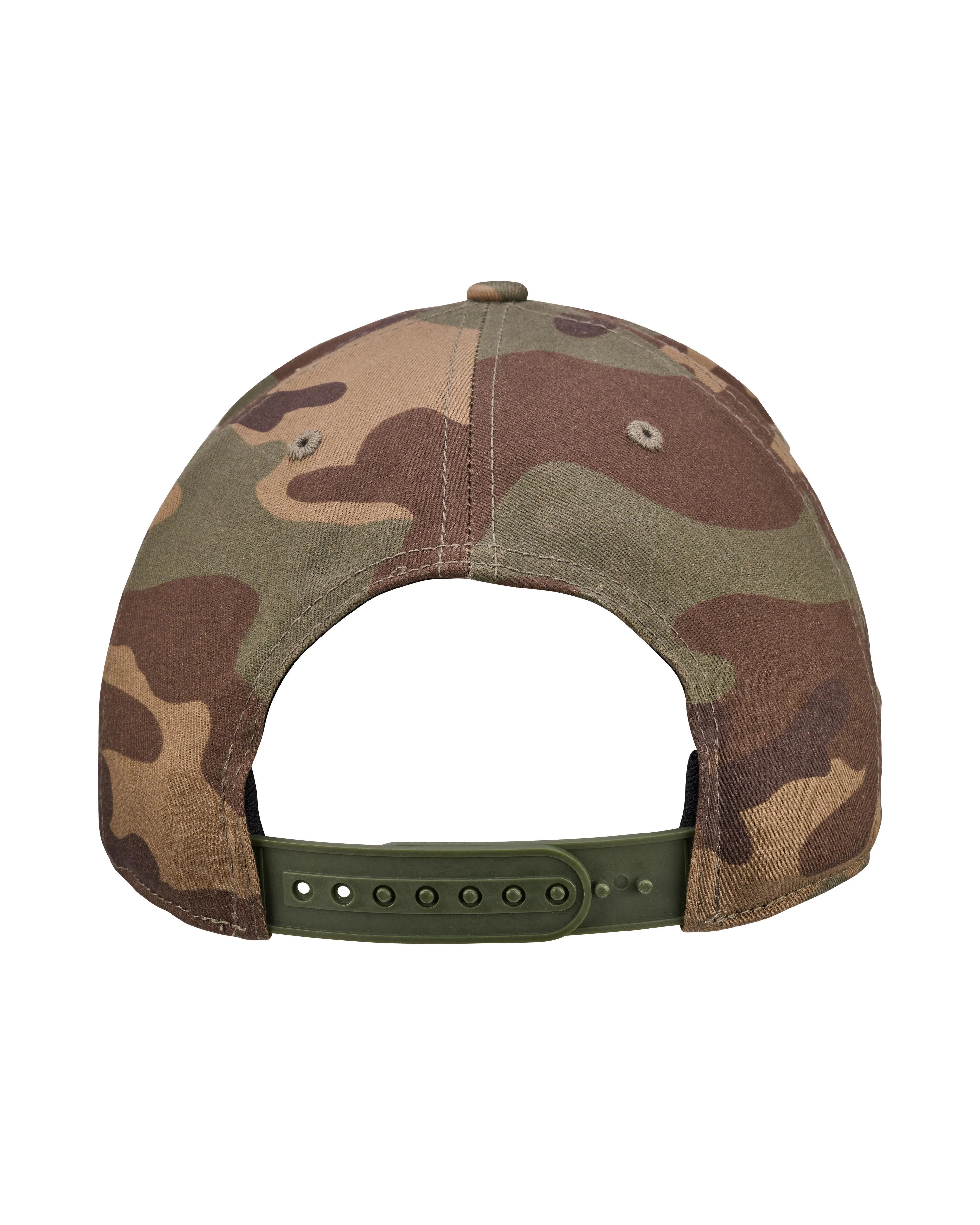 Mad Mallards Black Clover Bats Snapback Cap - Image 4