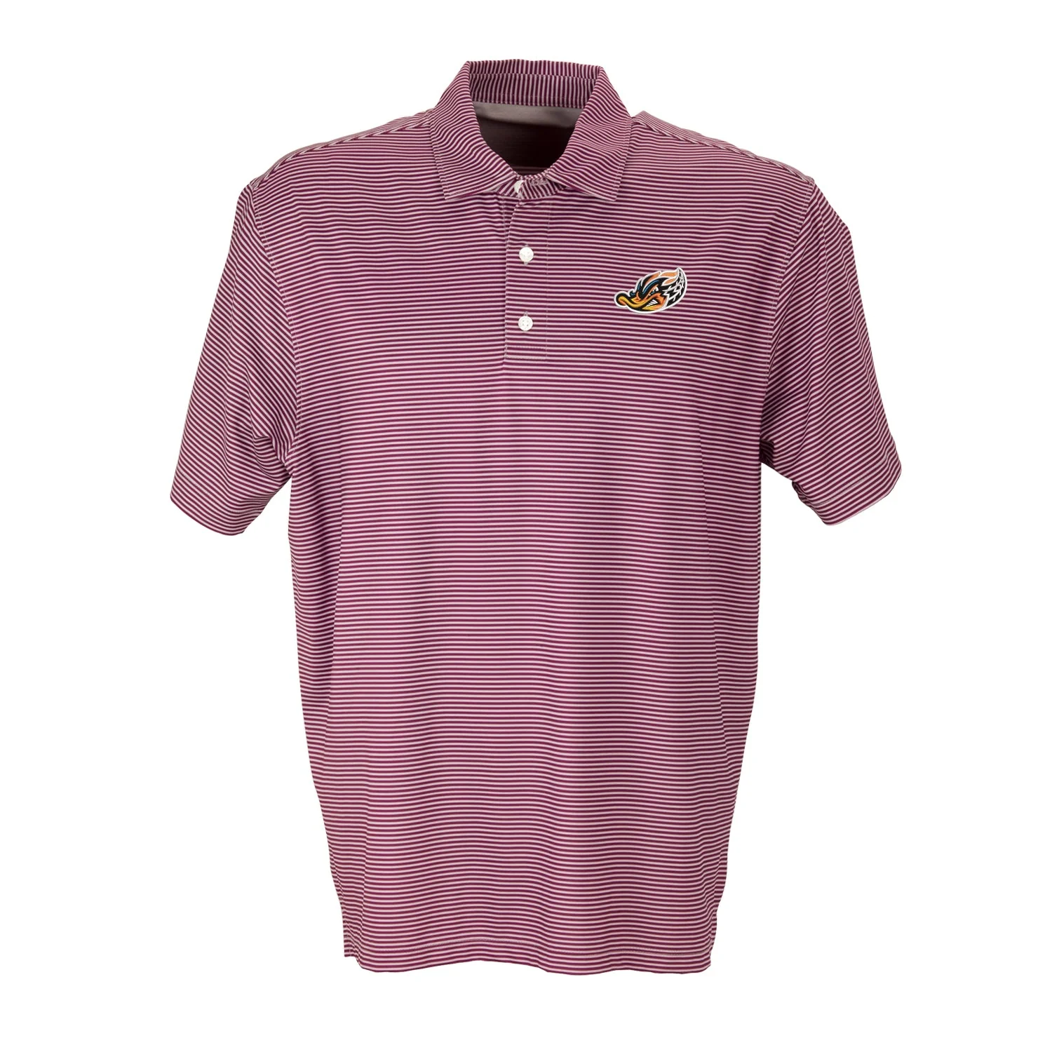 Maroon Stripe Polo