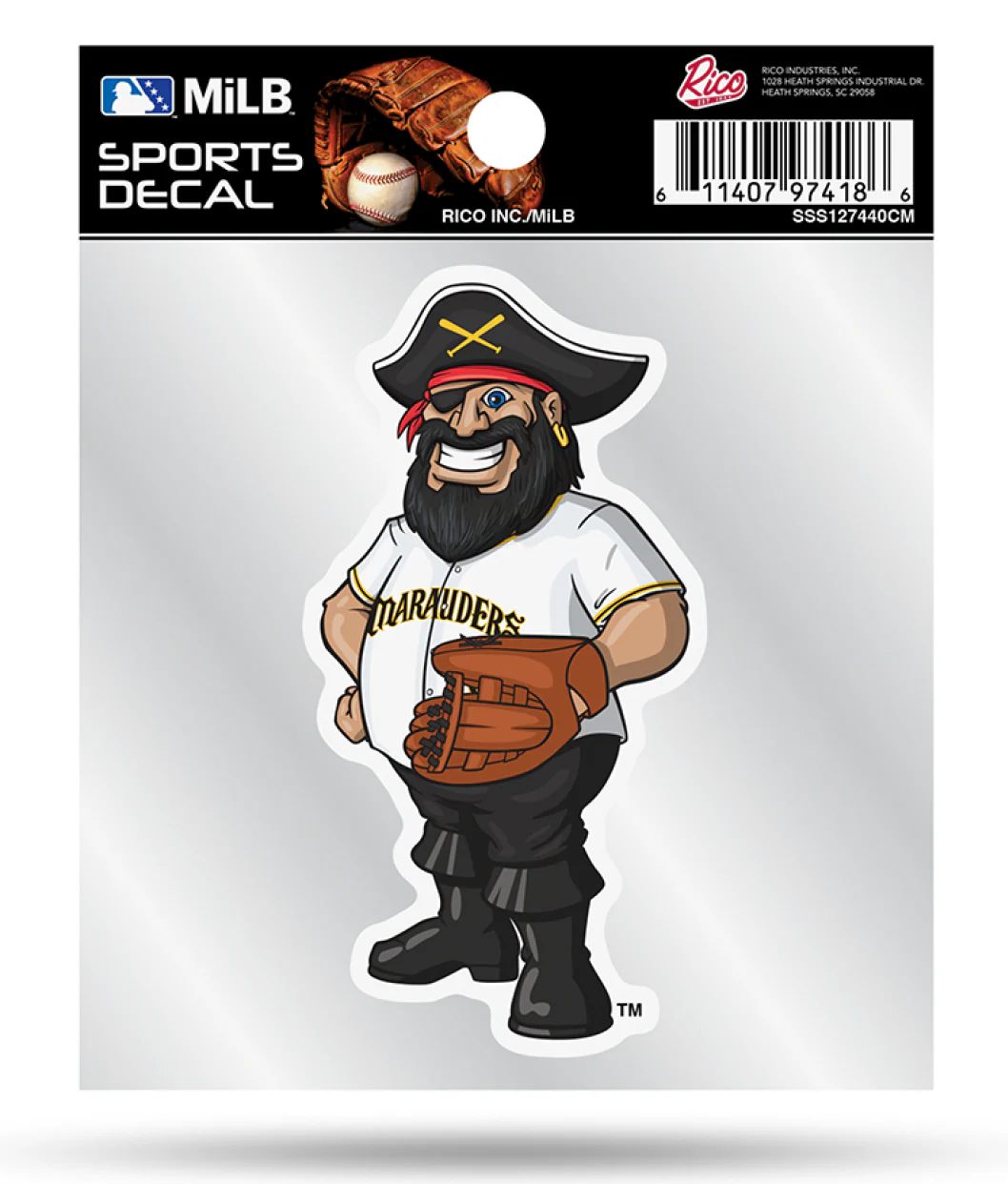 Marty the Marauder Decal Sticker